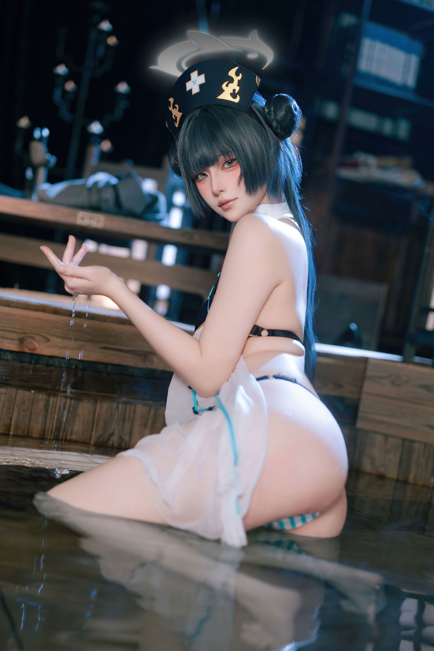屿鱼 - 蔚蓝档案 妃咲同人护士/(65P)