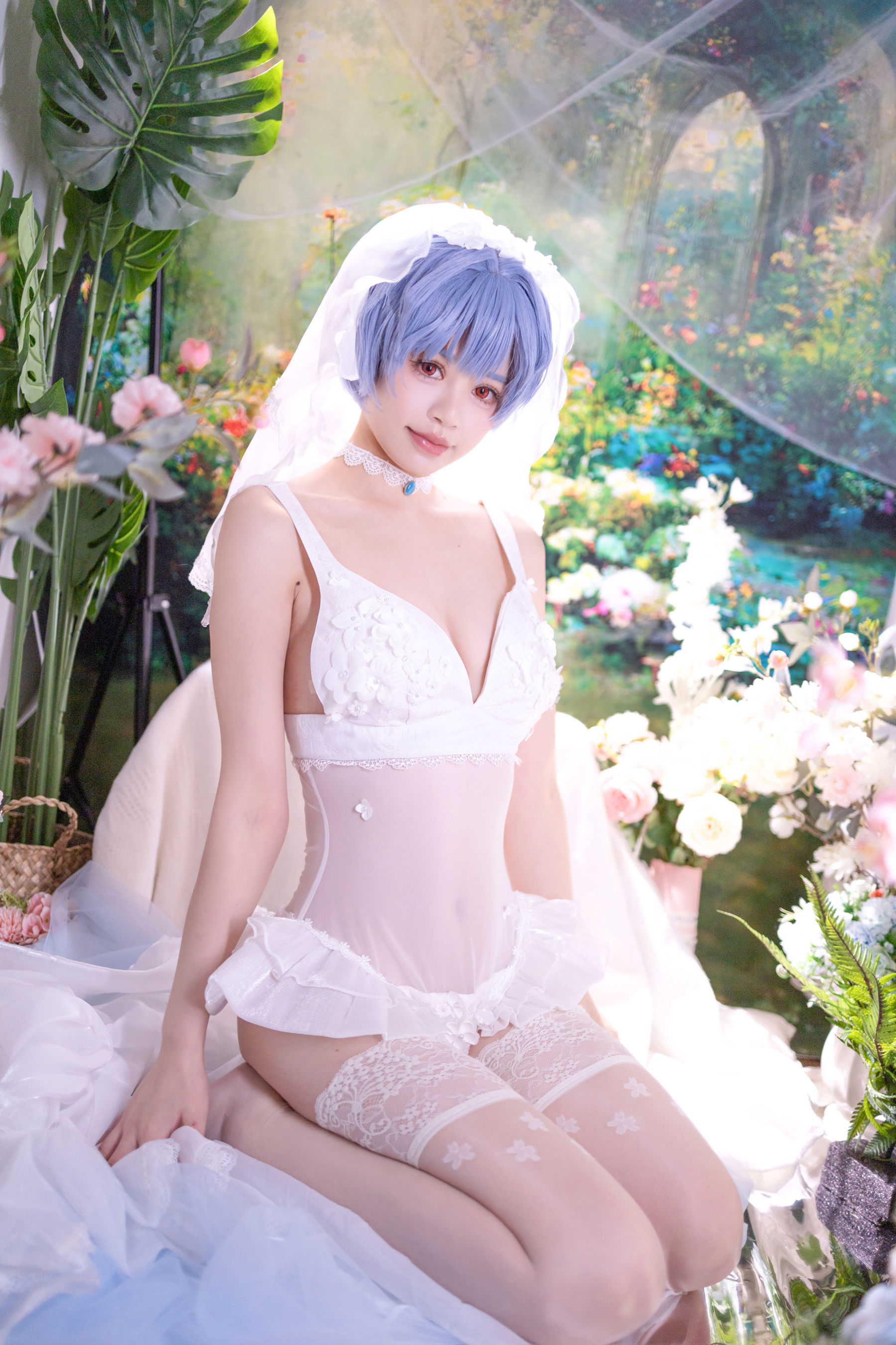 星黛鹿鹿(千反田鹿子) - EVA 绫波丽 花嫁/(52P)