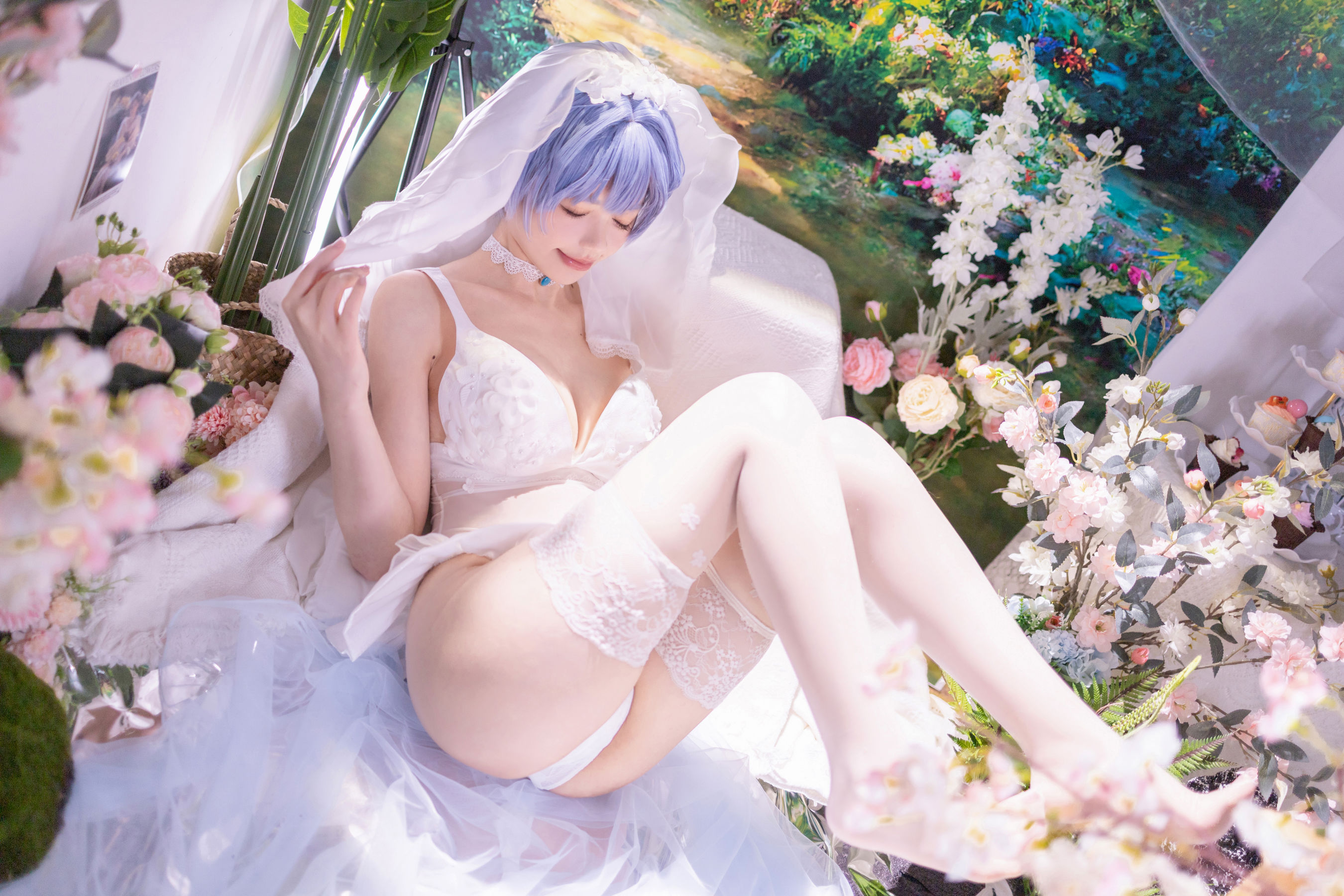 星黛鹿鹿(千反田鹿子) - EVA 绫波丽 花嫁/(52P)