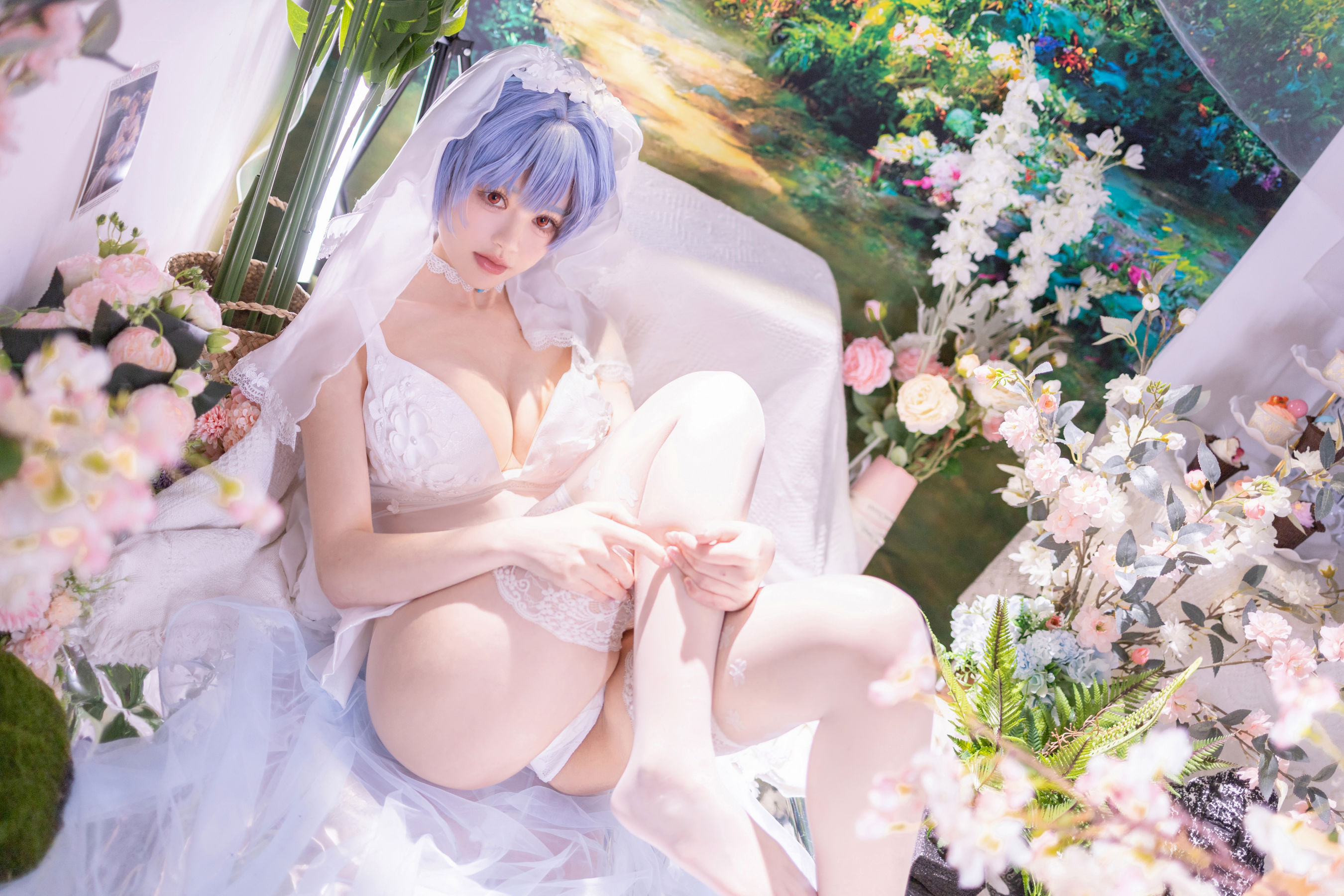星黛鹿鹿(千反田鹿子) - EVA 绫波丽 花嫁/(52P)