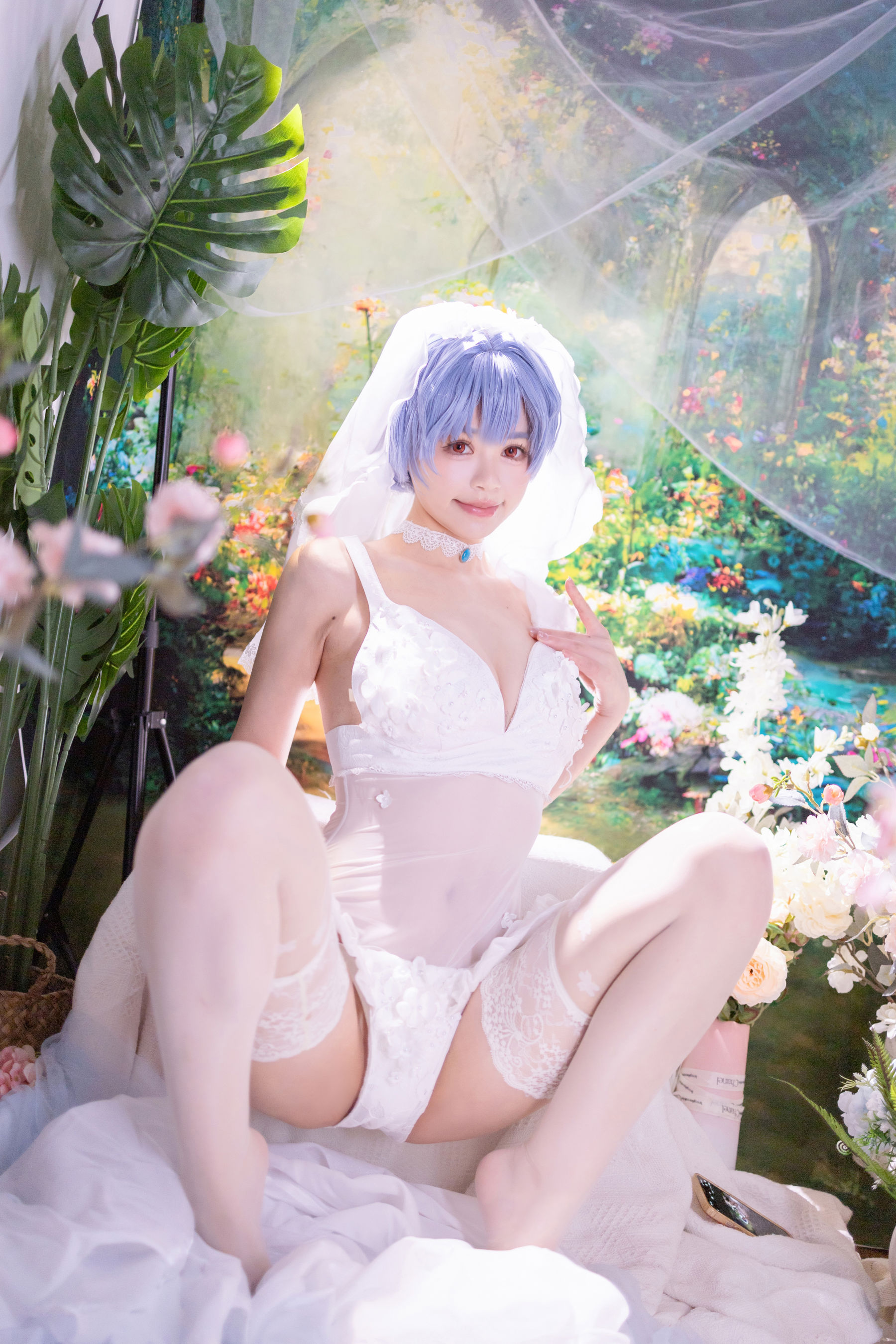 星黛鹿鹿(千反田鹿子) - EVA 绫波丽 花嫁/(52P)