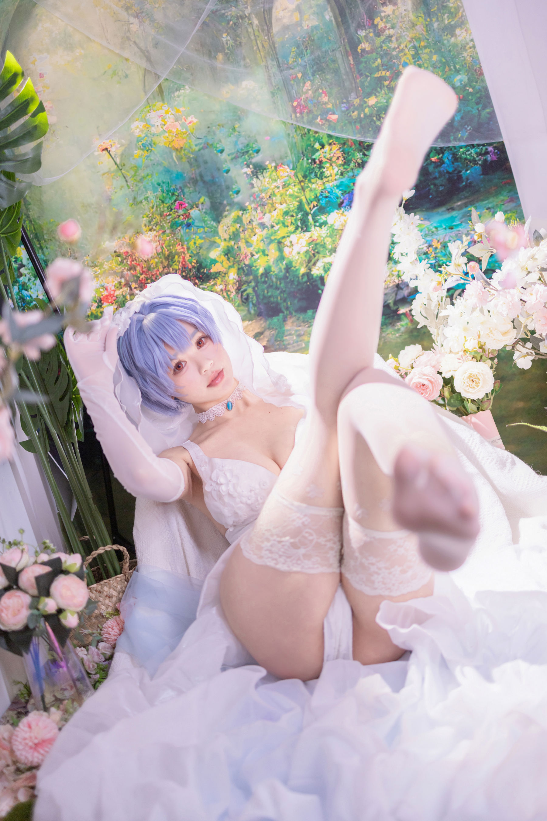 星黛鹿鹿(千反田鹿子) - EVA 绫波丽 花嫁/(52P)