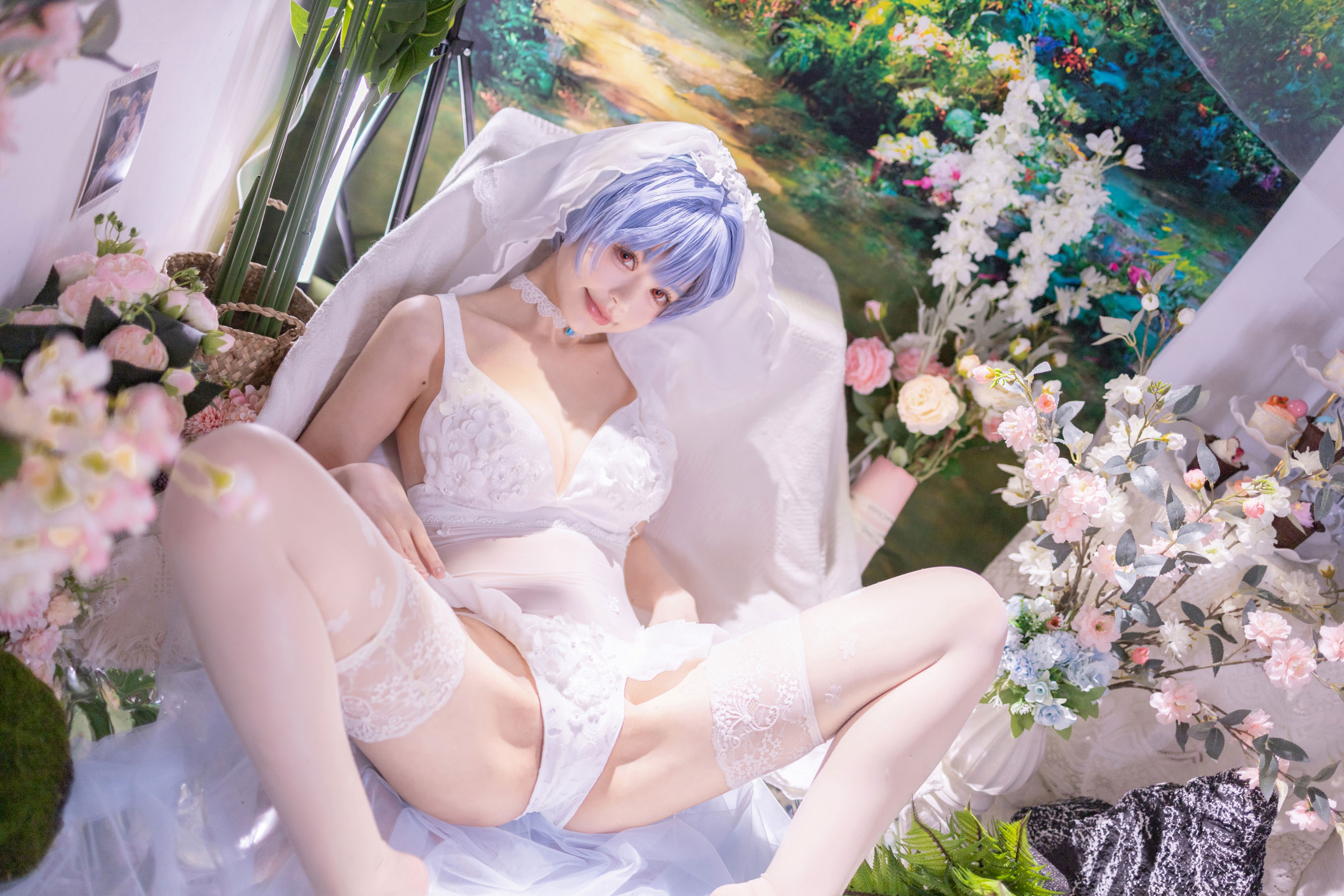 星黛鹿鹿(千反田鹿子) - EVA 绫波丽 花嫁/(52P)