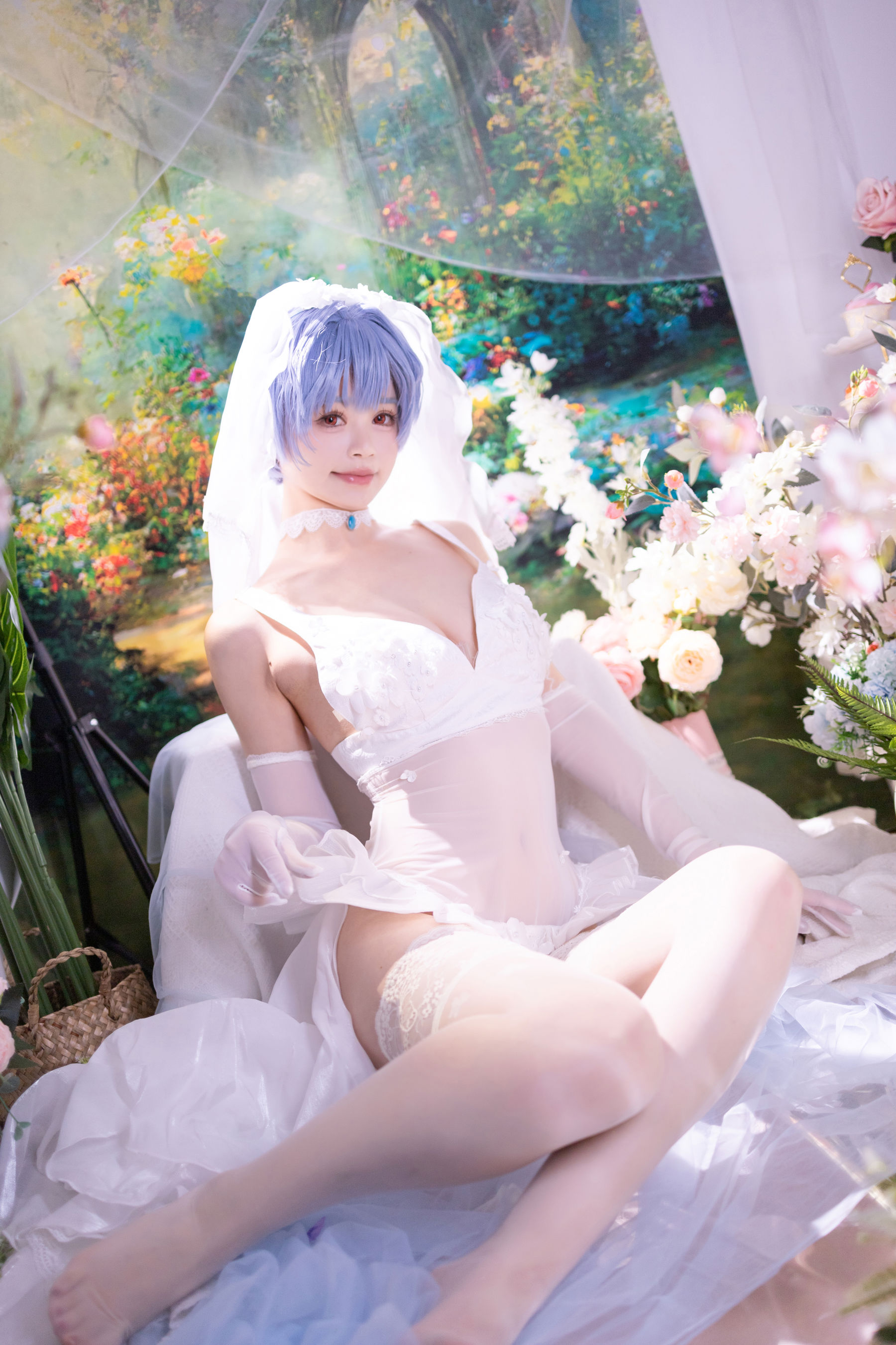 星黛鹿鹿(千反田鹿子) - EVA 绫波丽 花嫁/(52P)