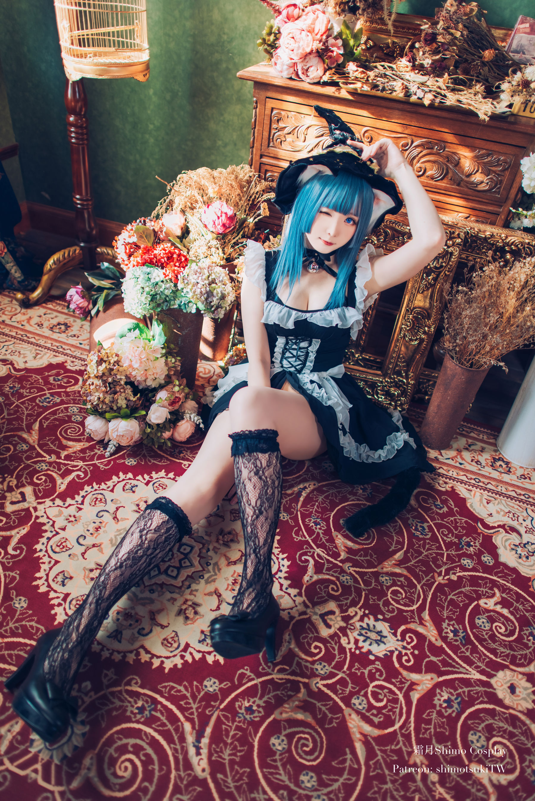 微博妹纸霜月shimo - Original Cat Witch/(14P)