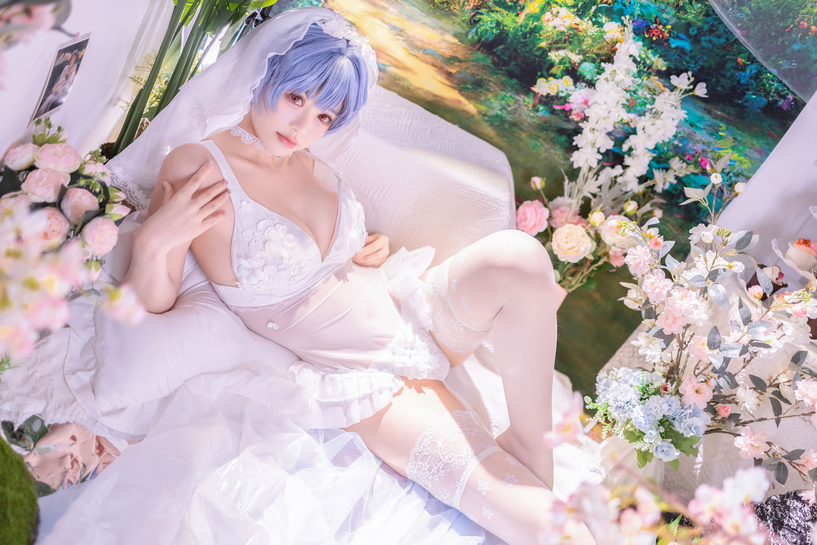 星黛鹿鹿(千反田鹿子) - EVA 绫波丽 花嫁/(52P)