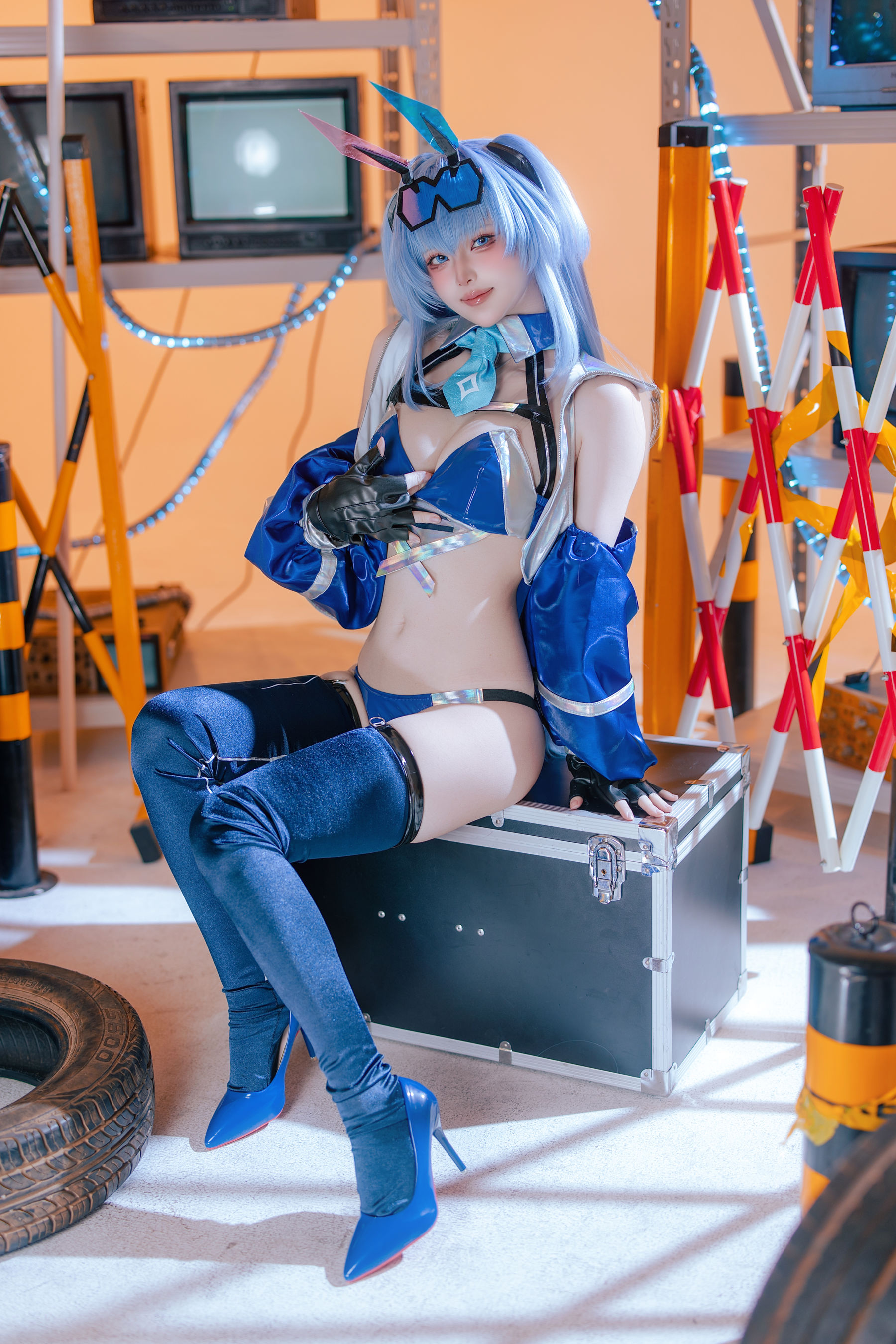 屿鱼 - 碧蓝航线 花园赛车服/(82P)