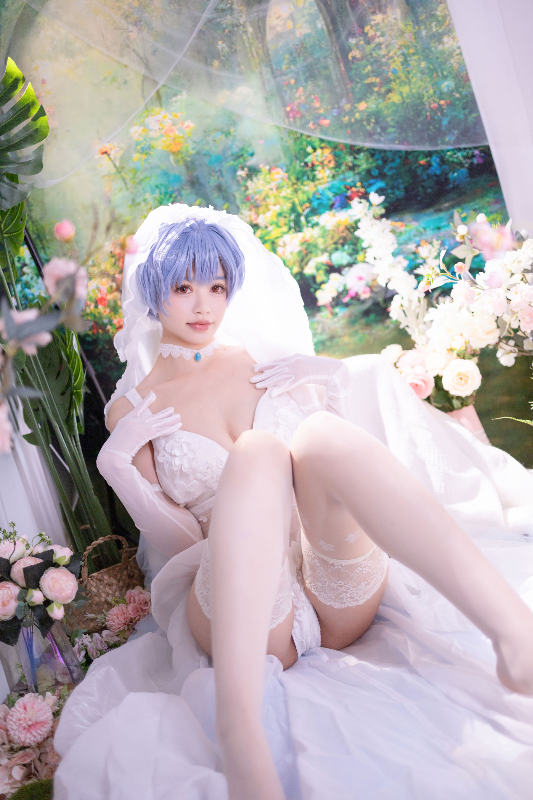 星黛鹿鹿(千反田鹿子) - EVA 绫波丽 花嫁/(52P)