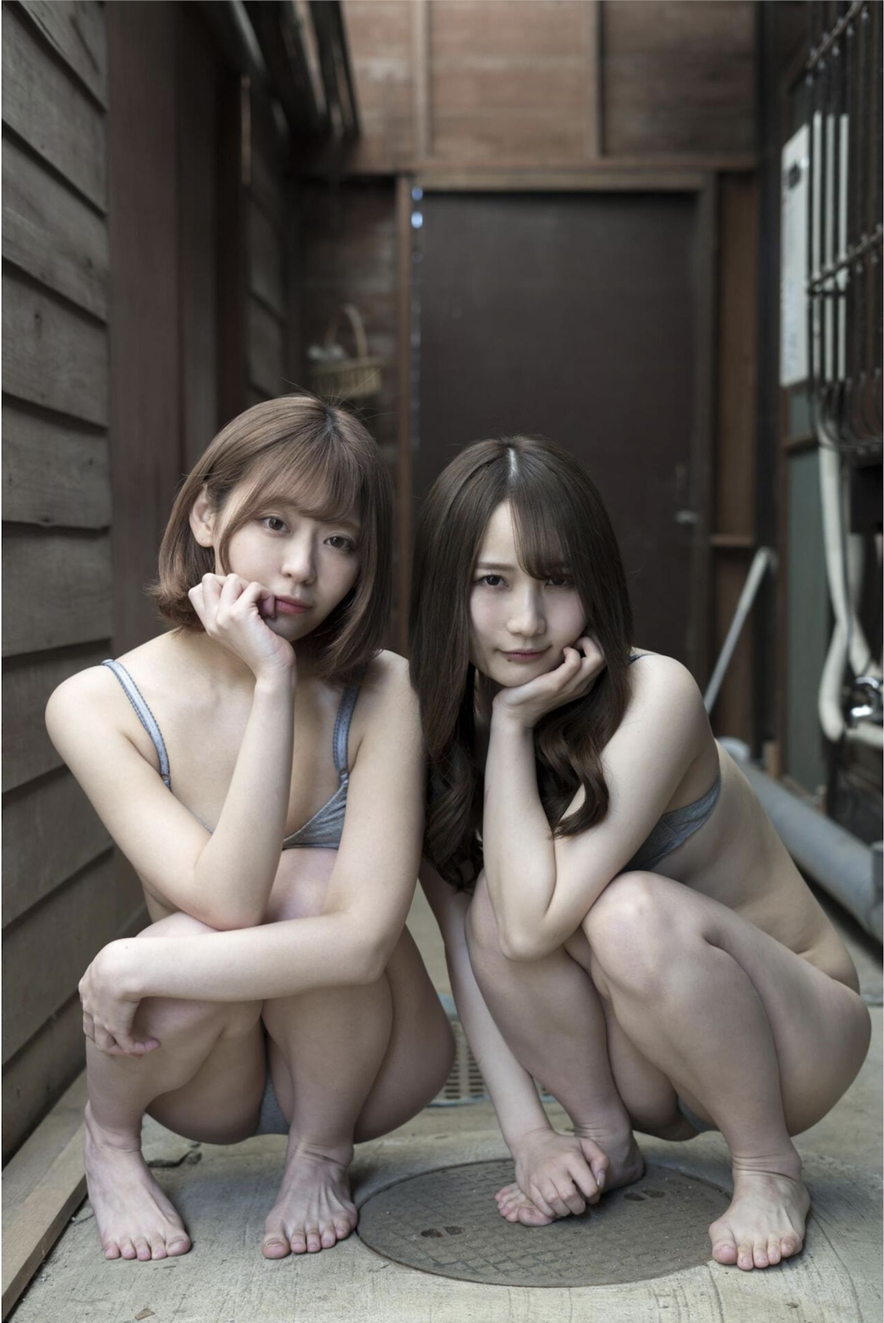 小日向結衣&望月彩未 - ふたり暮らし/(100P)