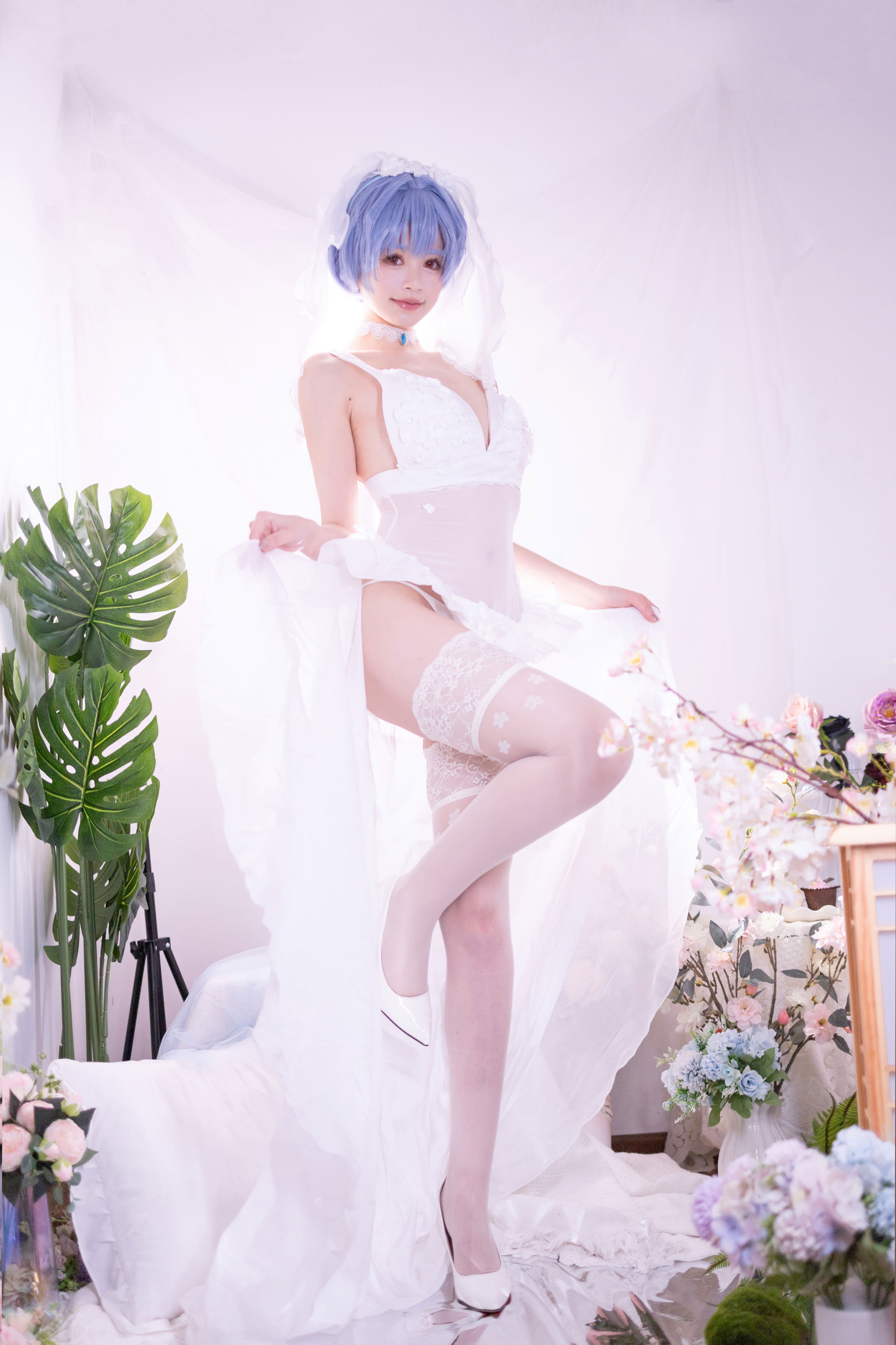 星黛鹿鹿(千反田鹿子) - EVA 绫波丽 花嫁/(52P)