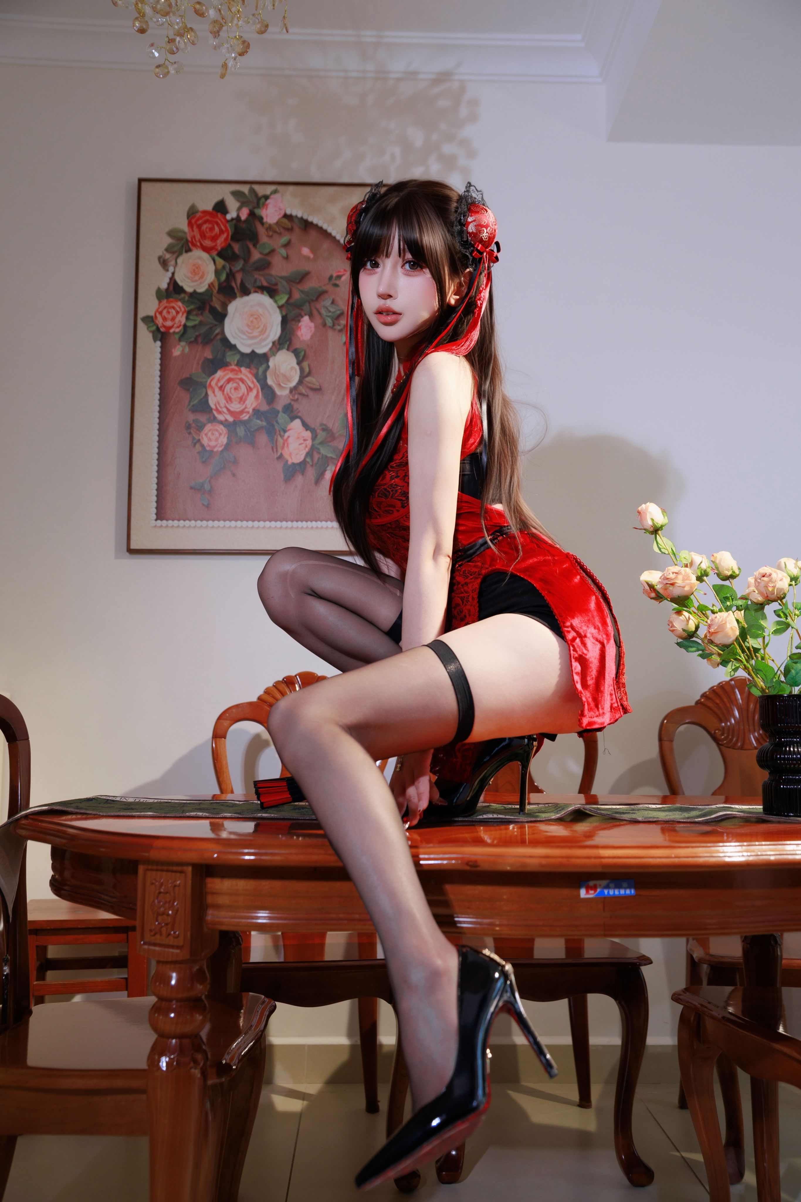 斗鱼米线线sama写真 - 中华娘/(22P)