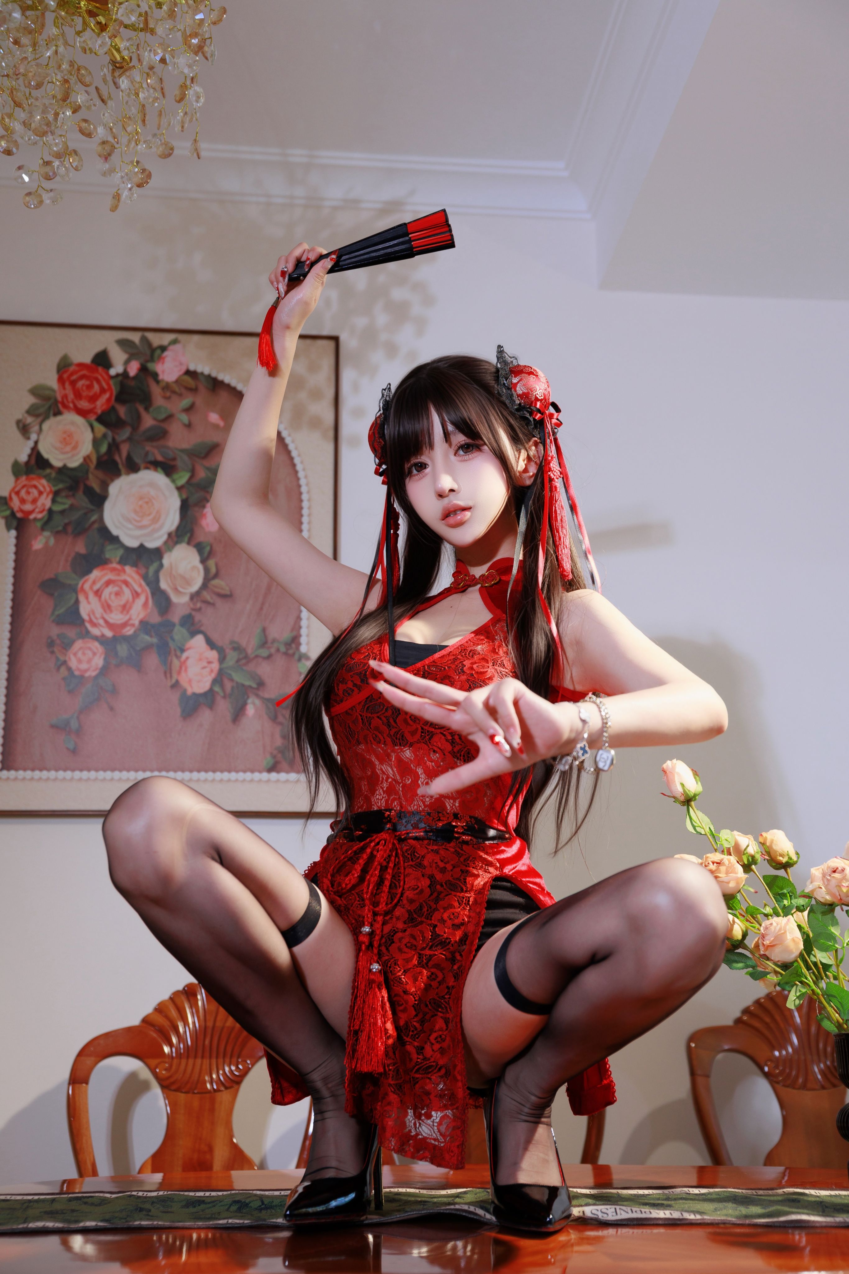 斗鱼米线线sama写真 - 中华娘/(22P)