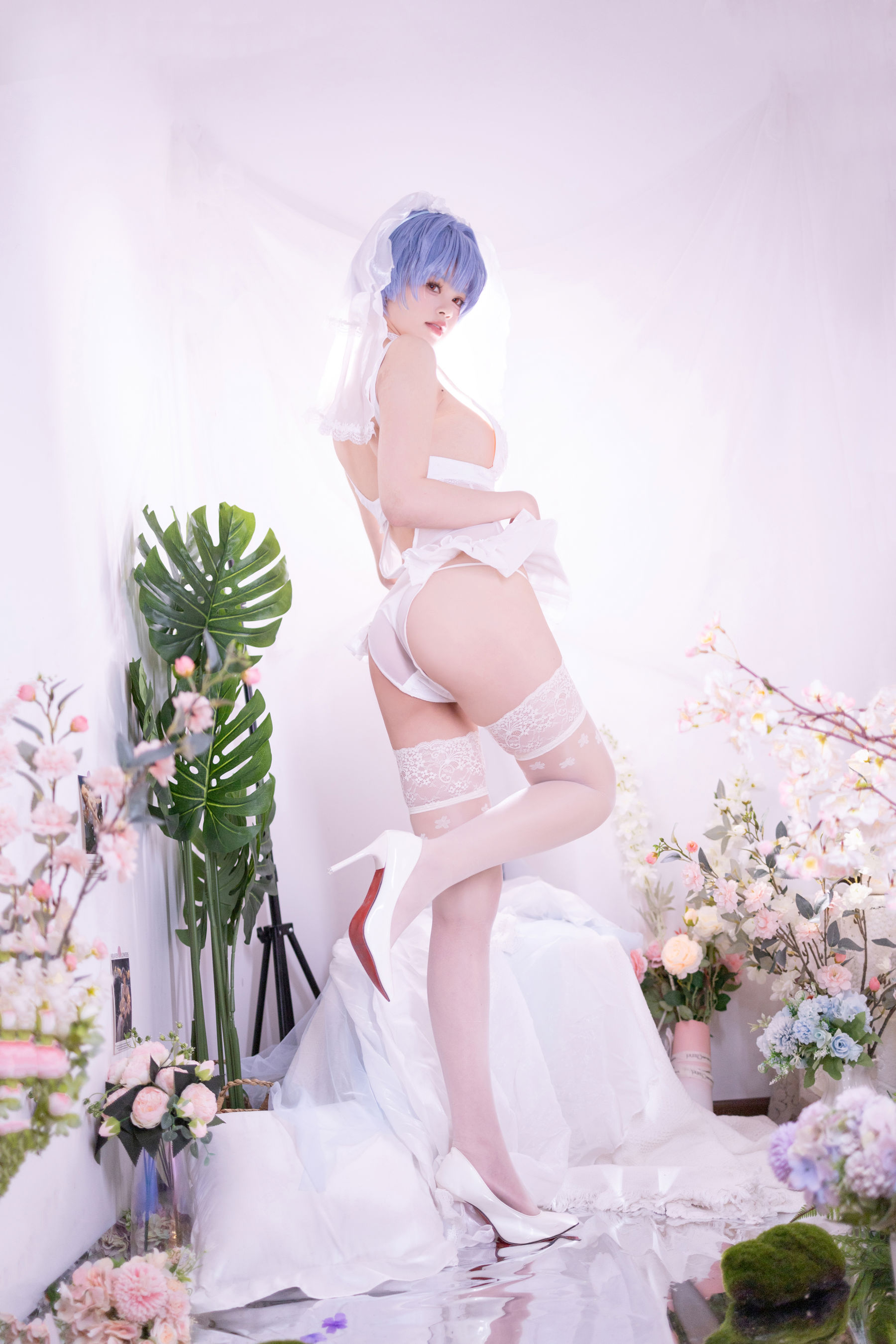 星黛鹿鹿(千反田鹿子) - EVA 绫波丽 花嫁/(52P)