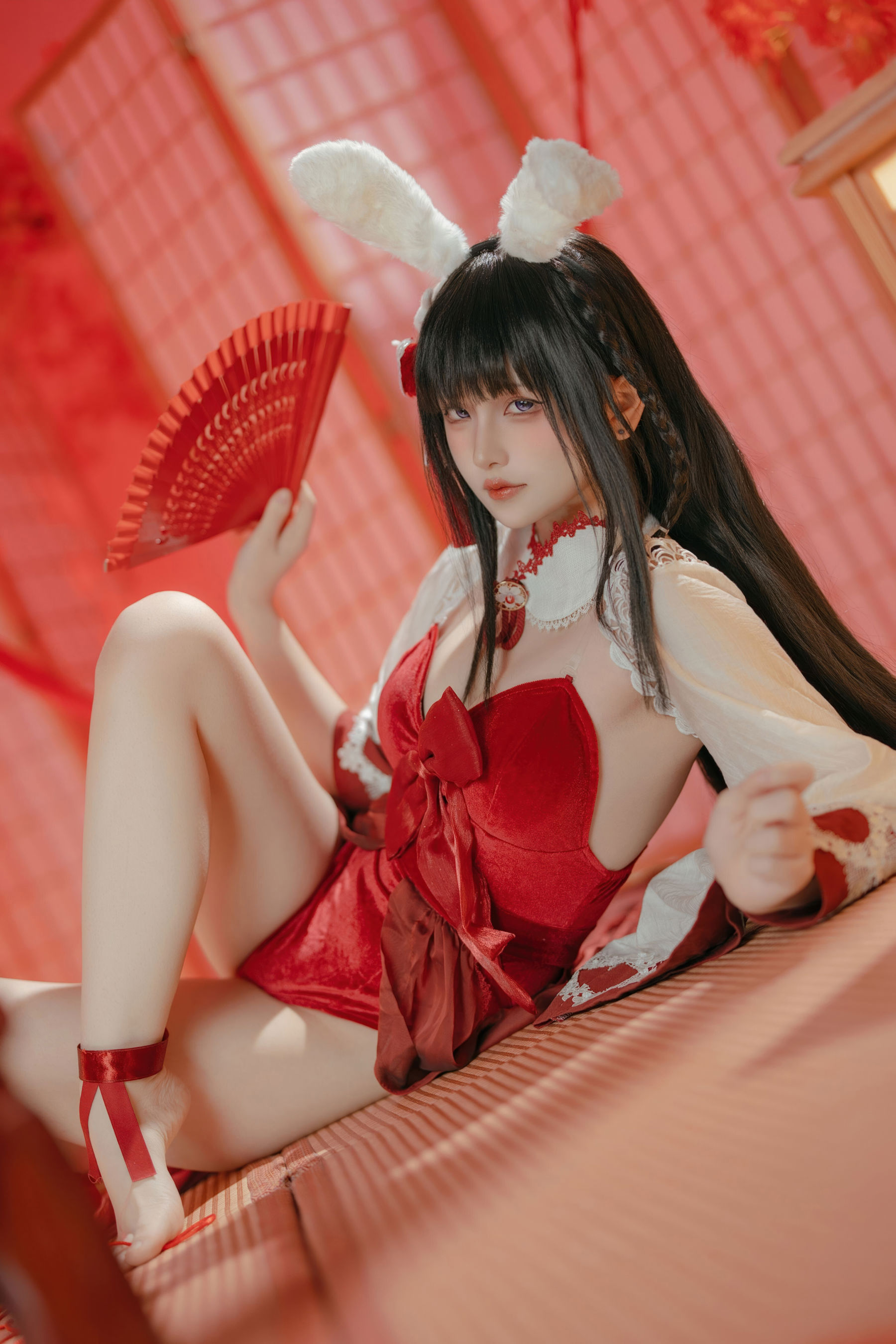 屿鱼 - 碧蓝航线 大山 祈愿的巫女兔/(58P)