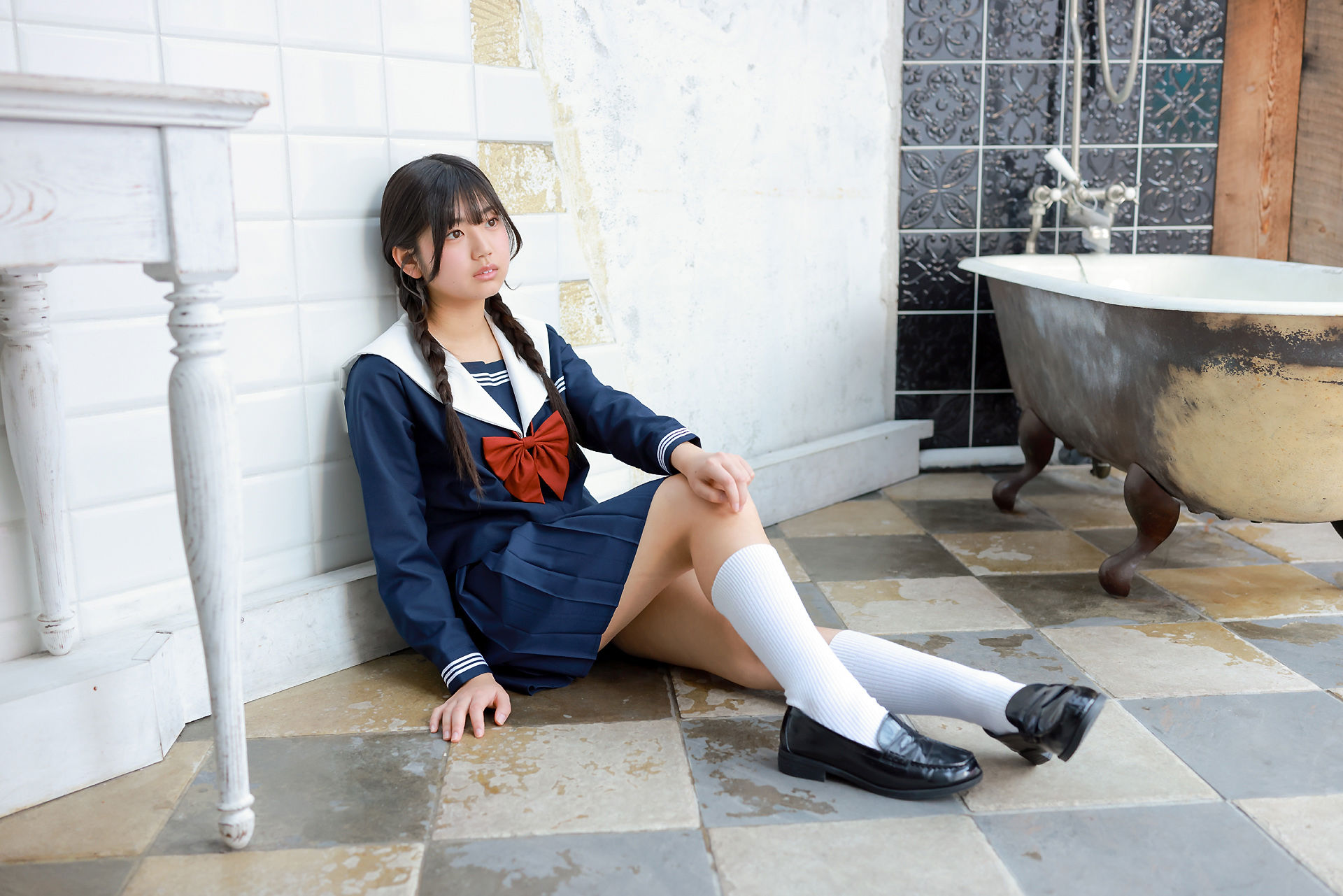 [Minisuka.tv] Haku Fumitsuki 文月珀 - Regular Gallery Set 6.01/(43P)