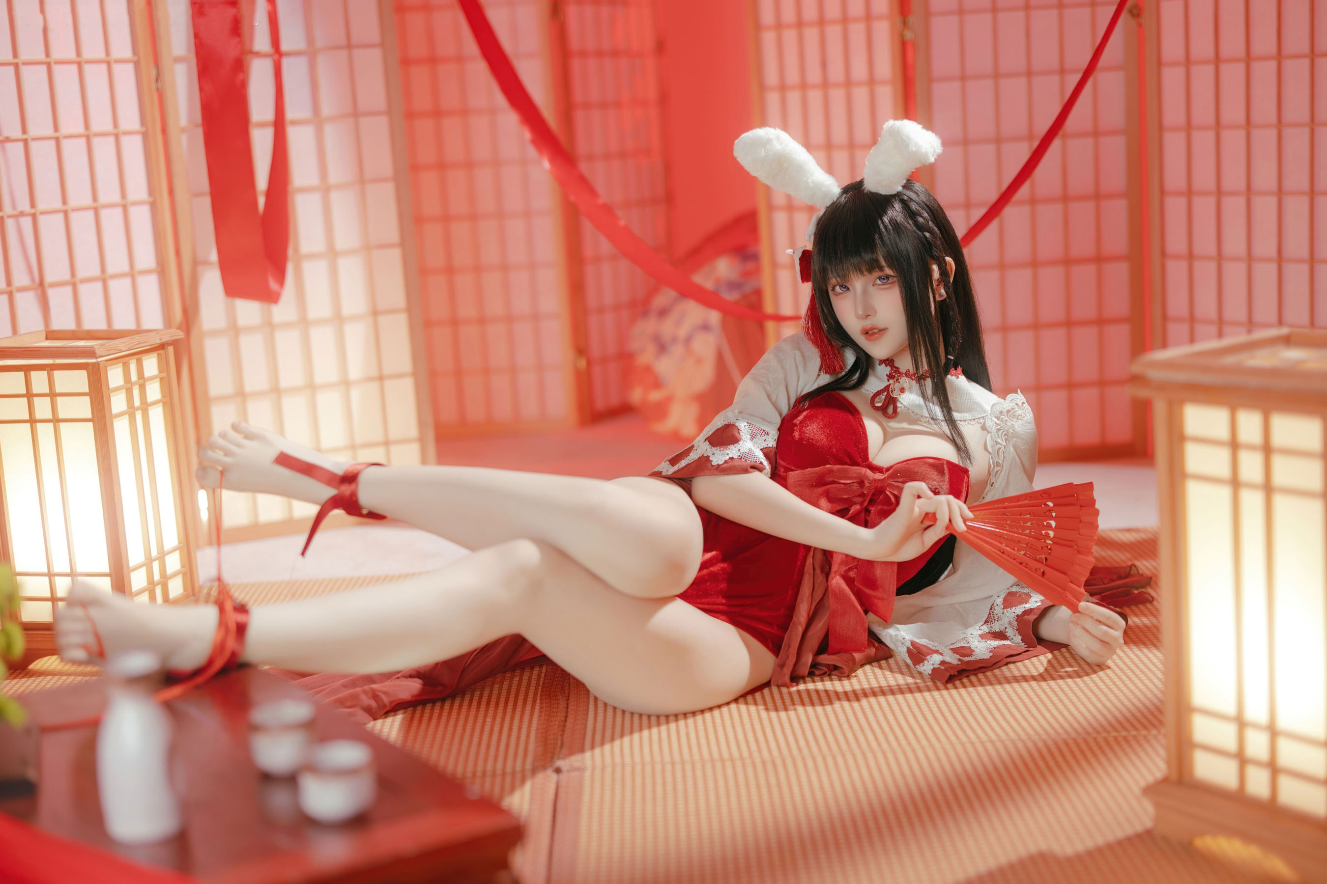 屿鱼 - 碧蓝航线 大山 祈愿的巫女兔/(58P)