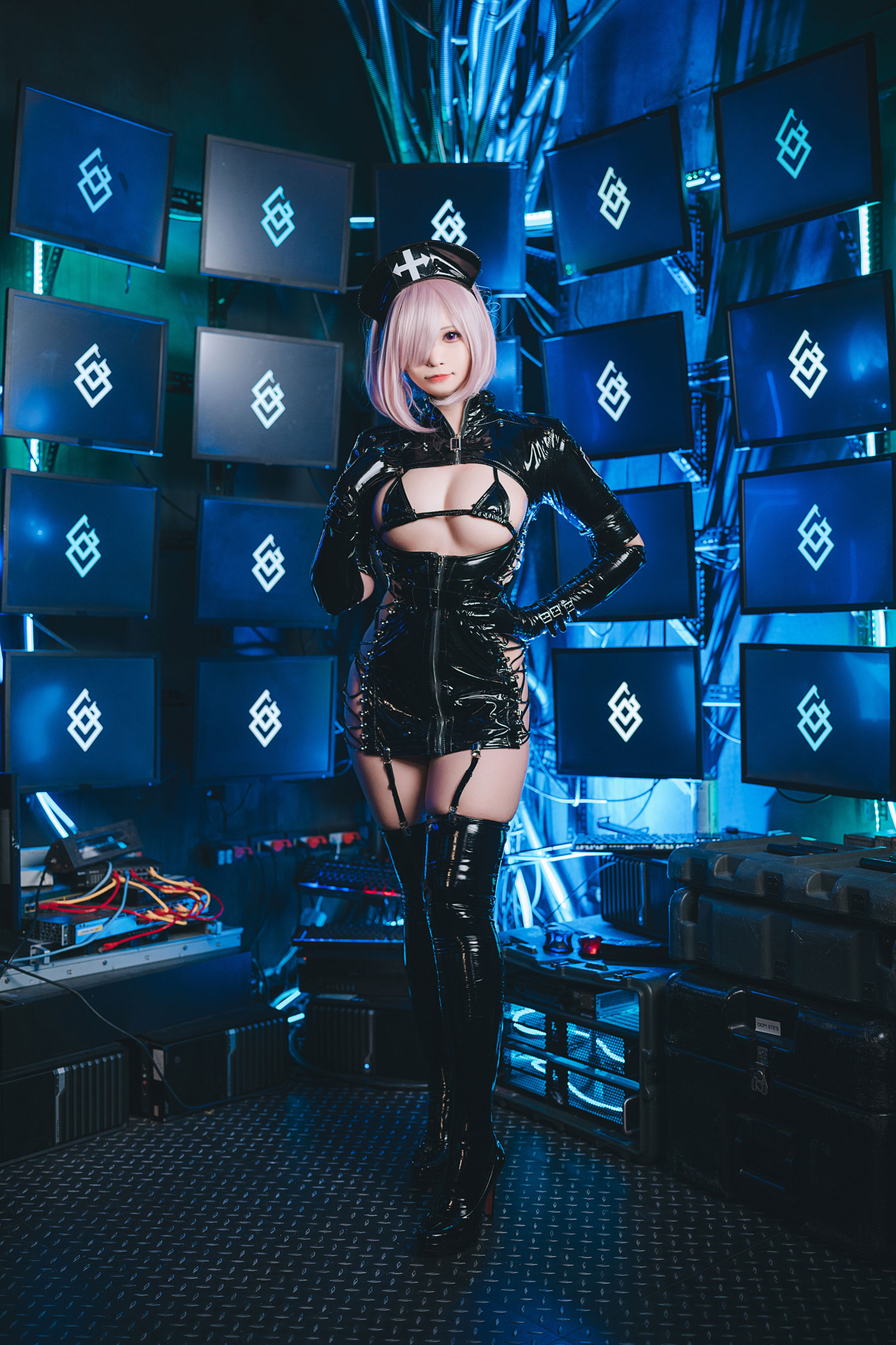 小空sora - 甘雨暗黑护士/(15P)