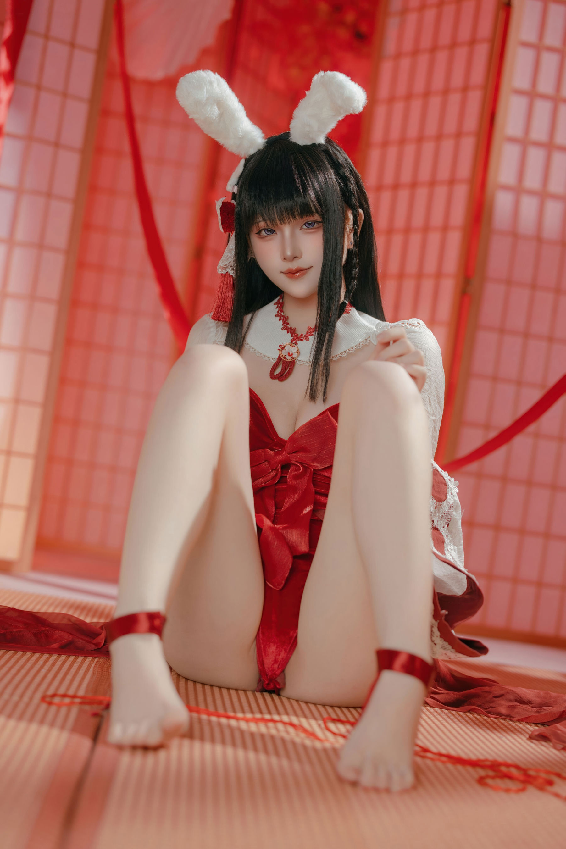 屿鱼 - 碧蓝航线 大山 祈愿的巫女兔/(58P)
