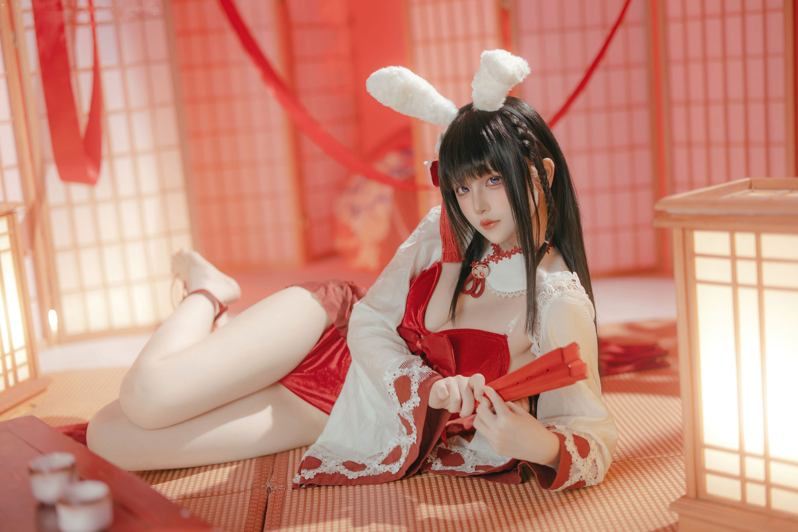 屿鱼 - 碧蓝航线 大山 祈愿的巫女兔/(58P)