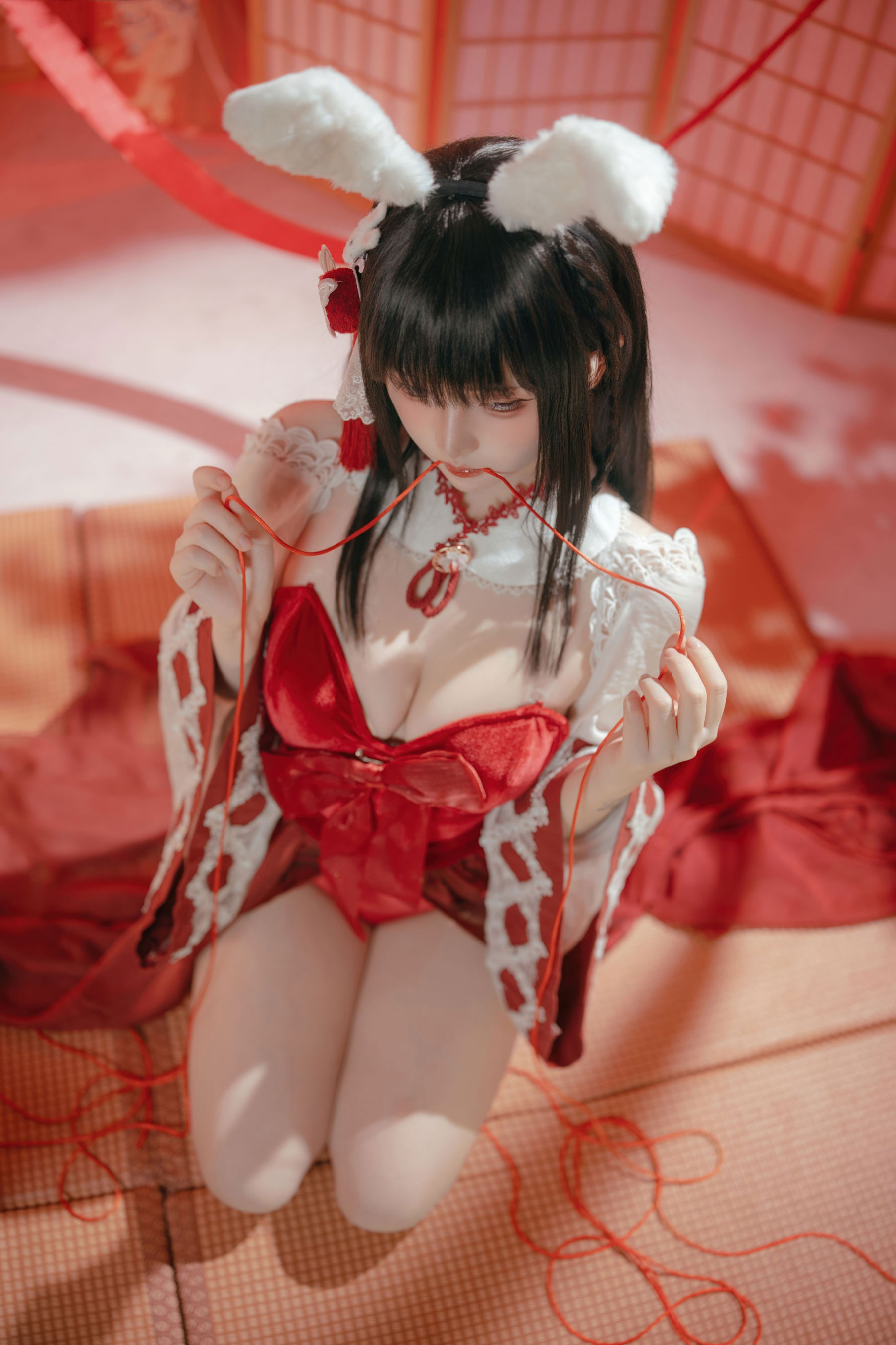 屿鱼 - 碧蓝航线 大山 祈愿的巫女兔/(58P)