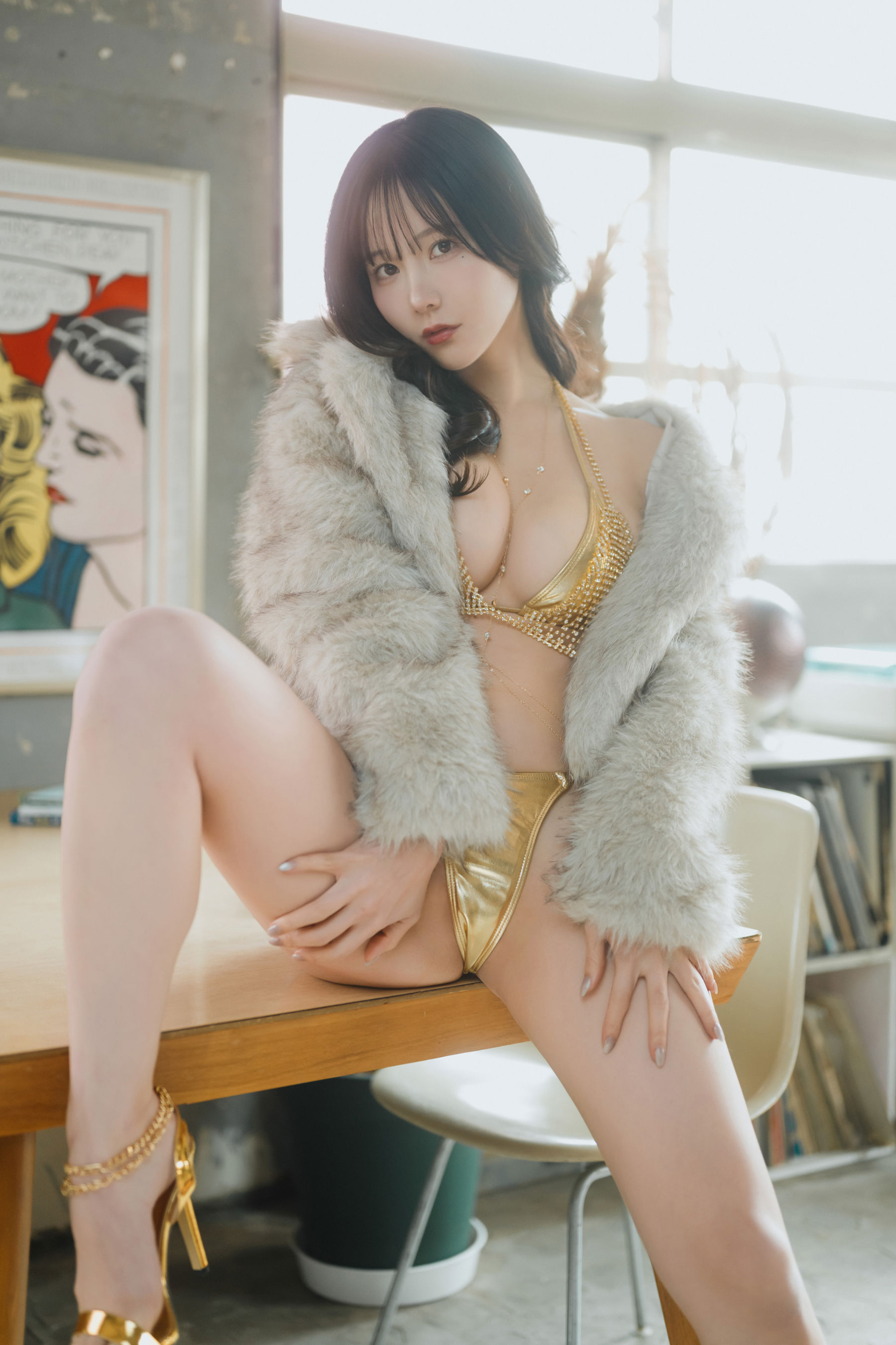 日本甜美COSERけんけん - Gold/(110P)