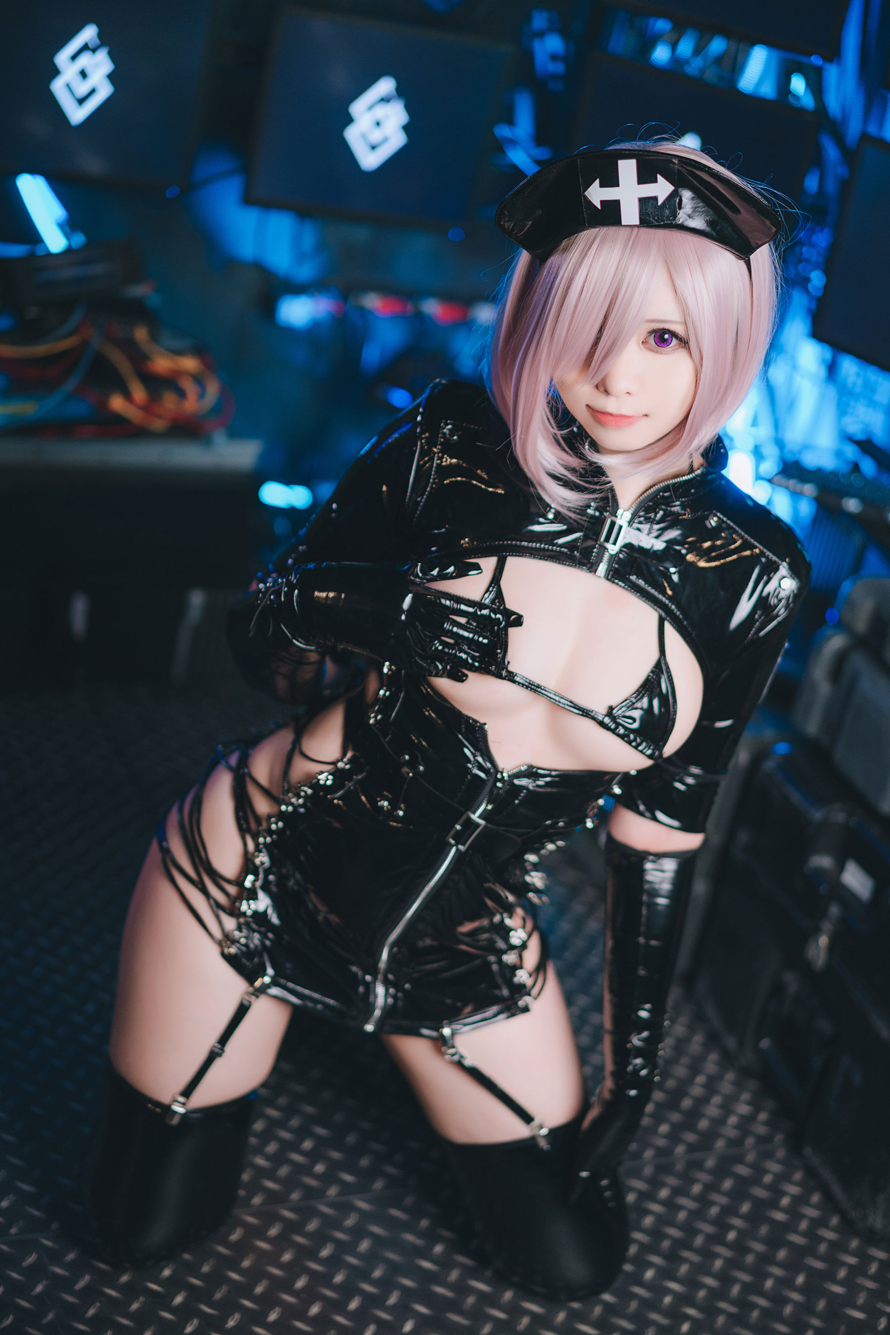 小空sora - 甘雨暗黑护士/(15P)