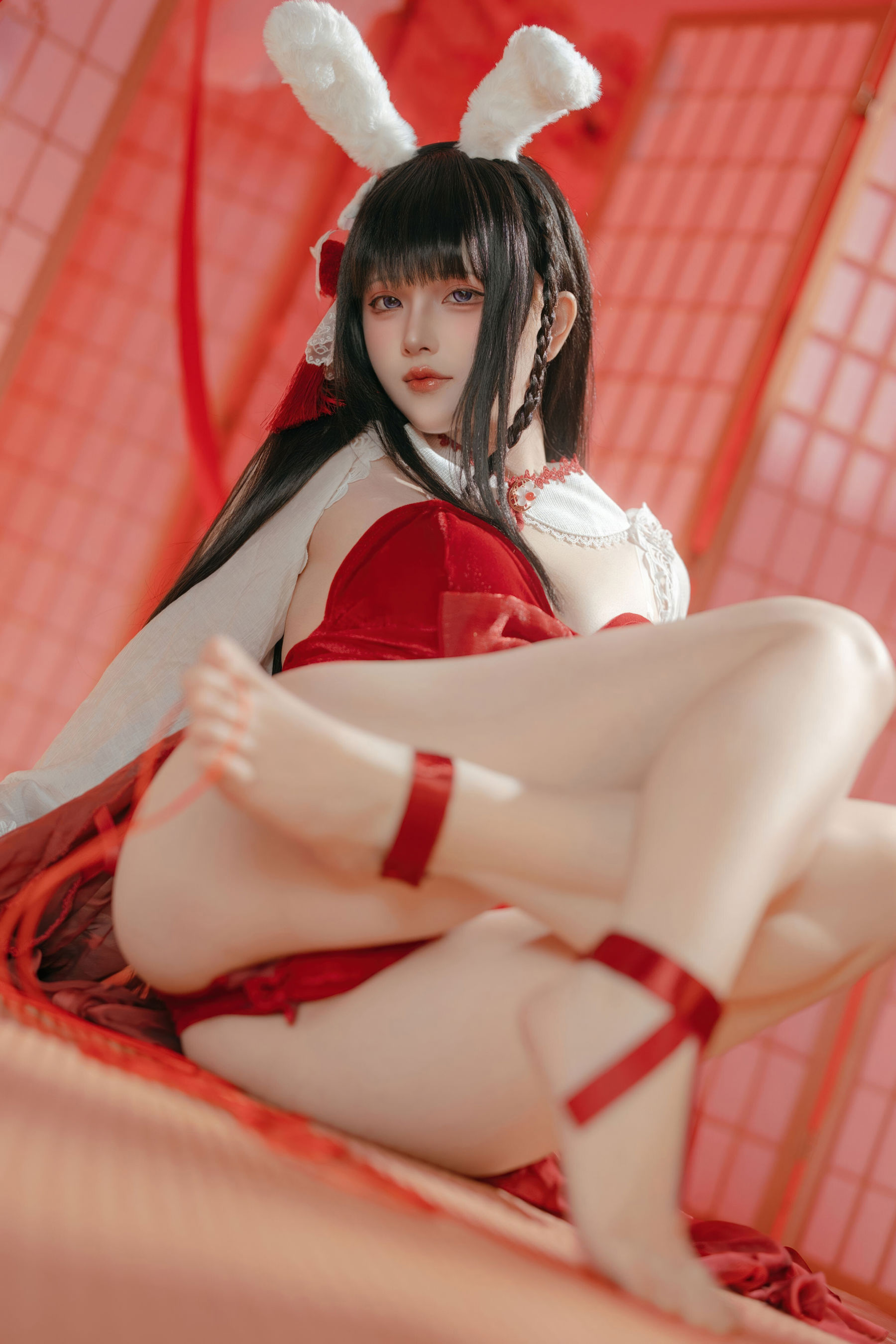 屿鱼 - 碧蓝航线 大山 祈愿的巫女兔/(58P)
