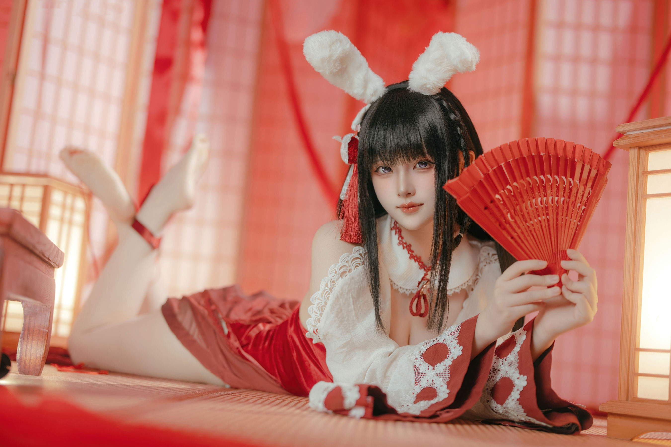 屿鱼 - 碧蓝航线 大山 祈愿的巫女兔/(58P)