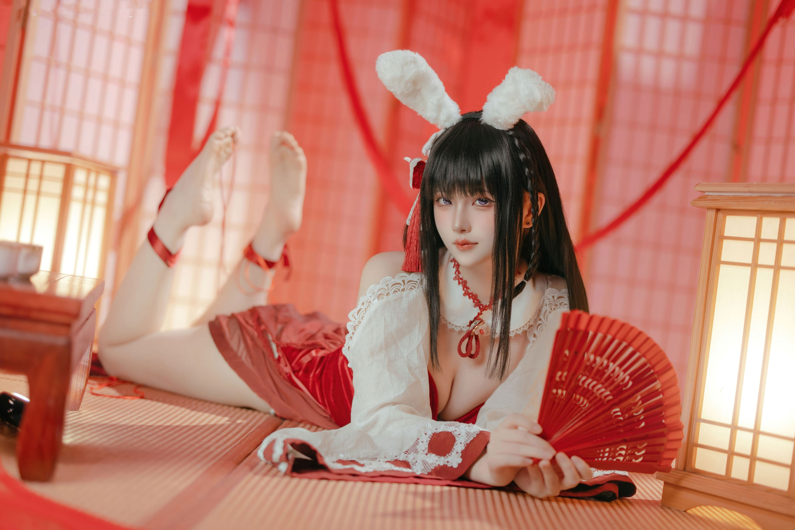 屿鱼 - 碧蓝航线 大山 祈愿的巫女兔/(58P)