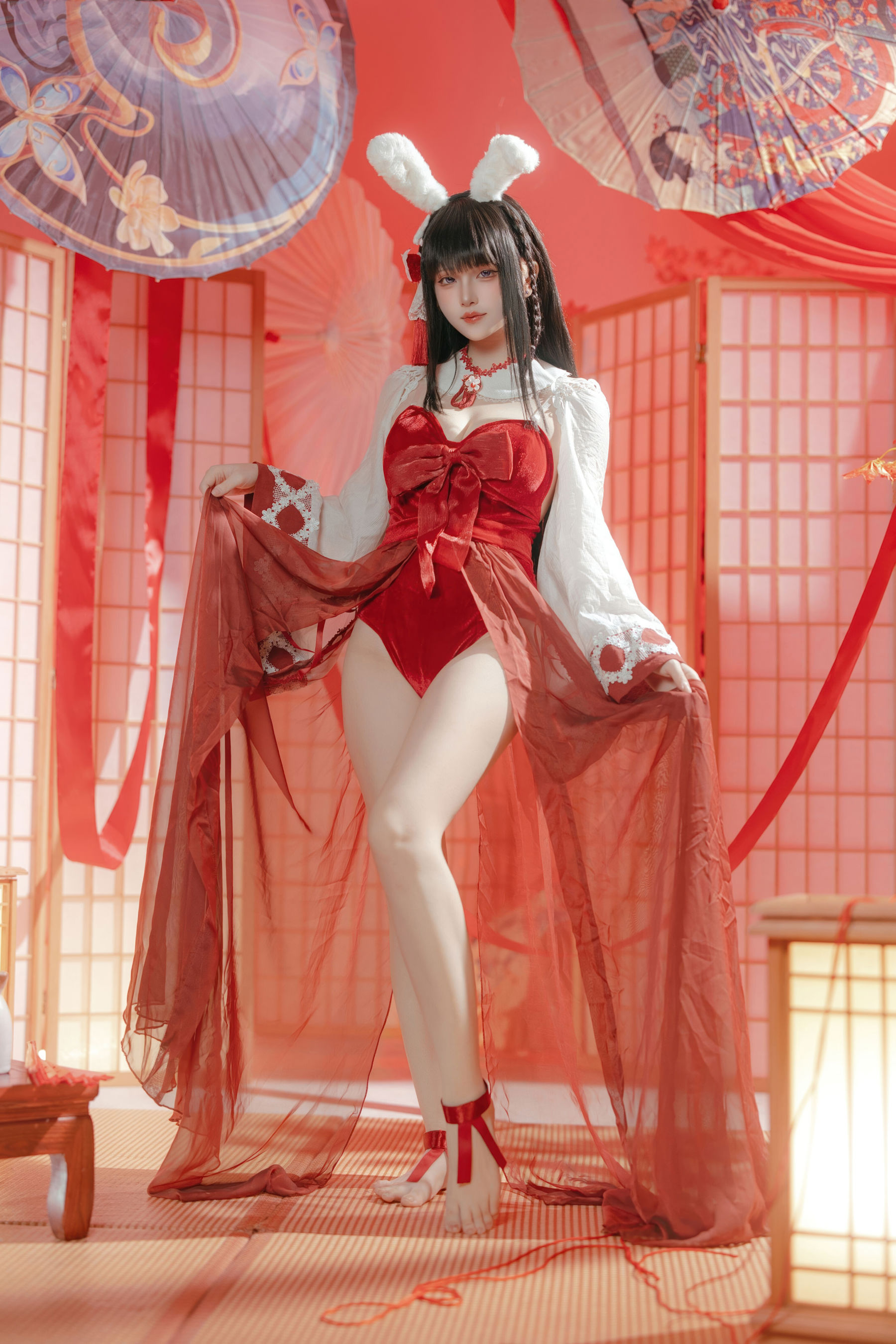 屿鱼 - 碧蓝航线 大山 祈愿的巫女兔/(58P)