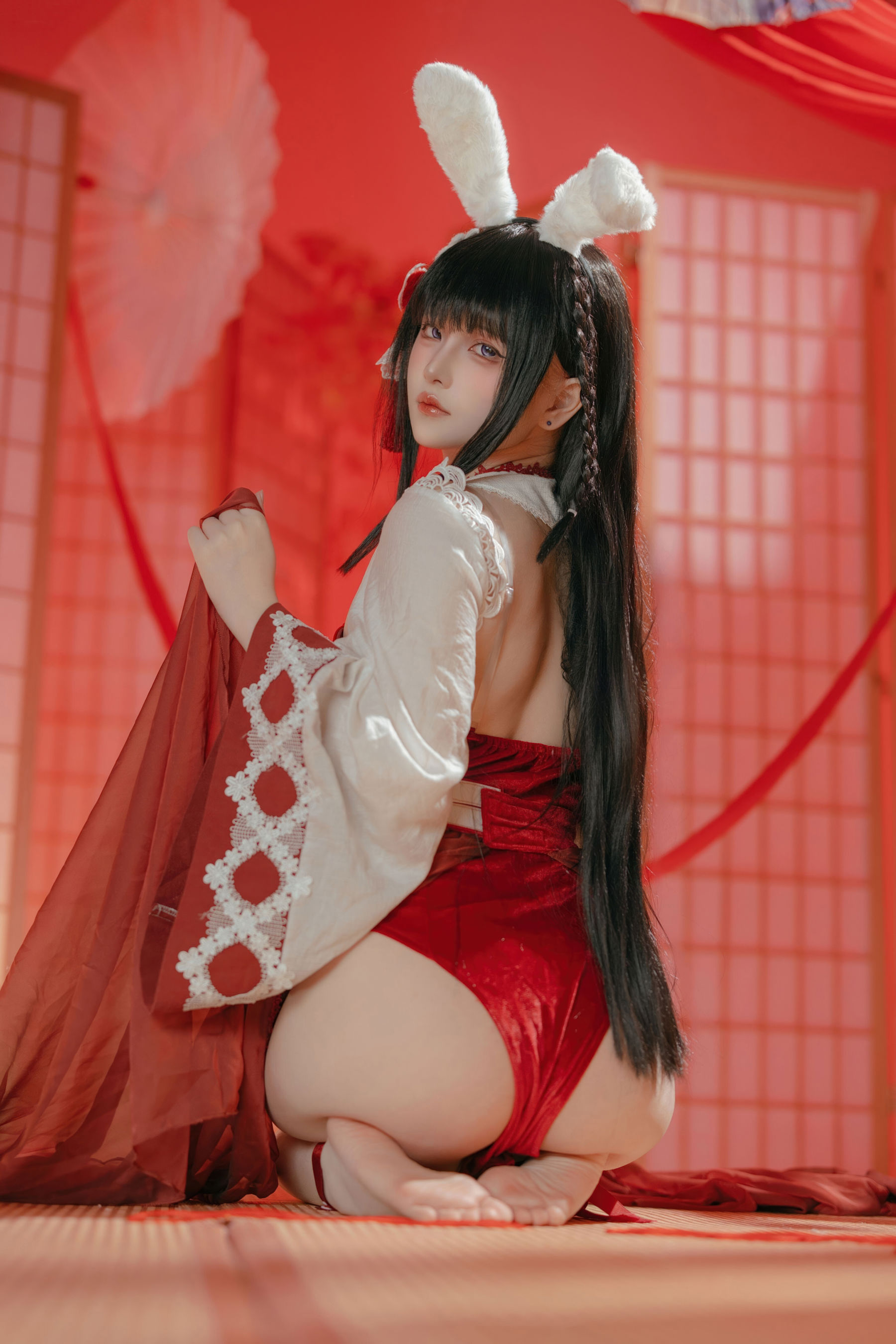 屿鱼 - 碧蓝航线 大山 祈愿的巫女兔/(58P)