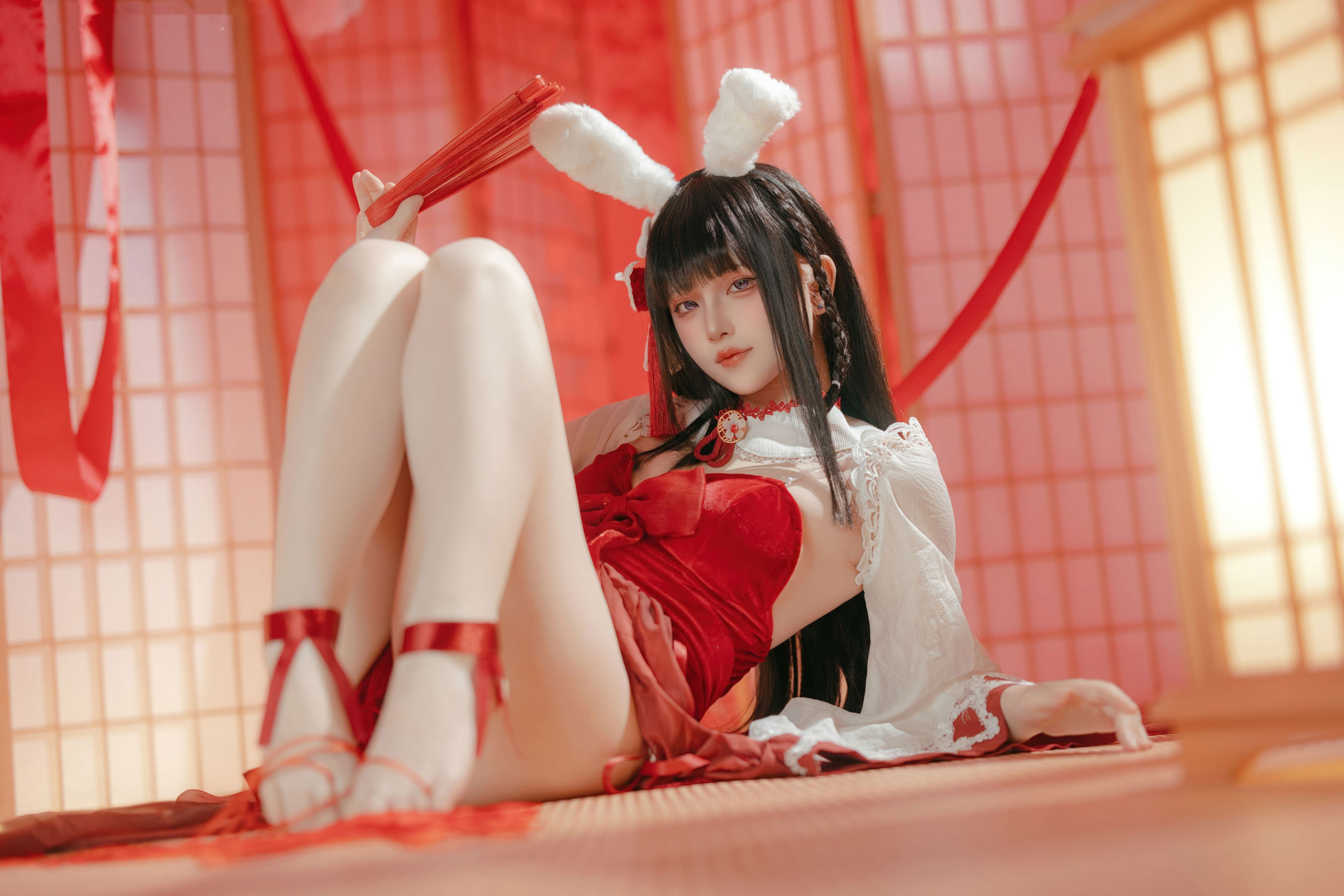 屿鱼 - 碧蓝航线 大山 祈愿的巫女兔/(58P)