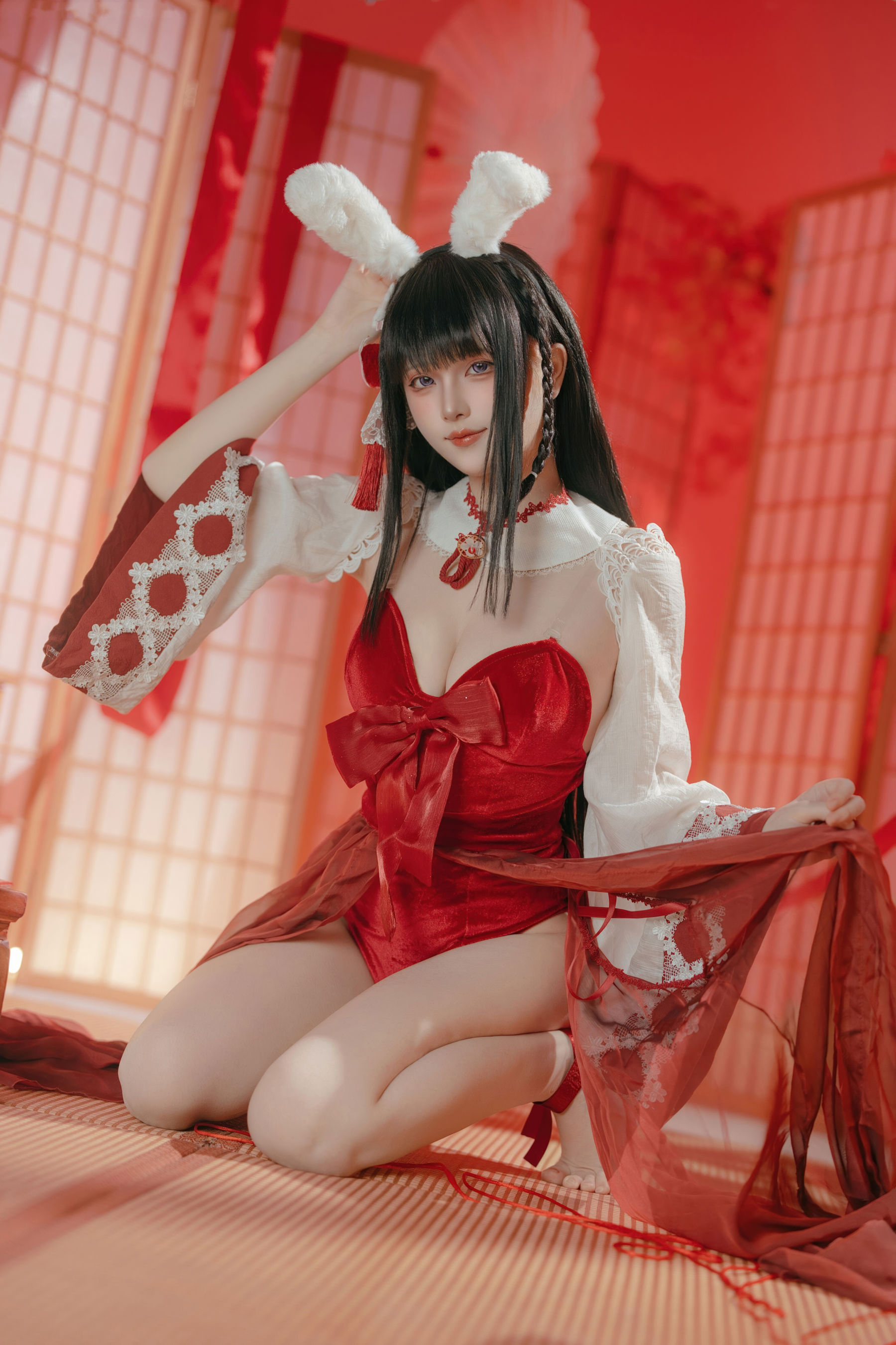 屿鱼 - 碧蓝航线 大山 祈愿的巫女兔/(58P)