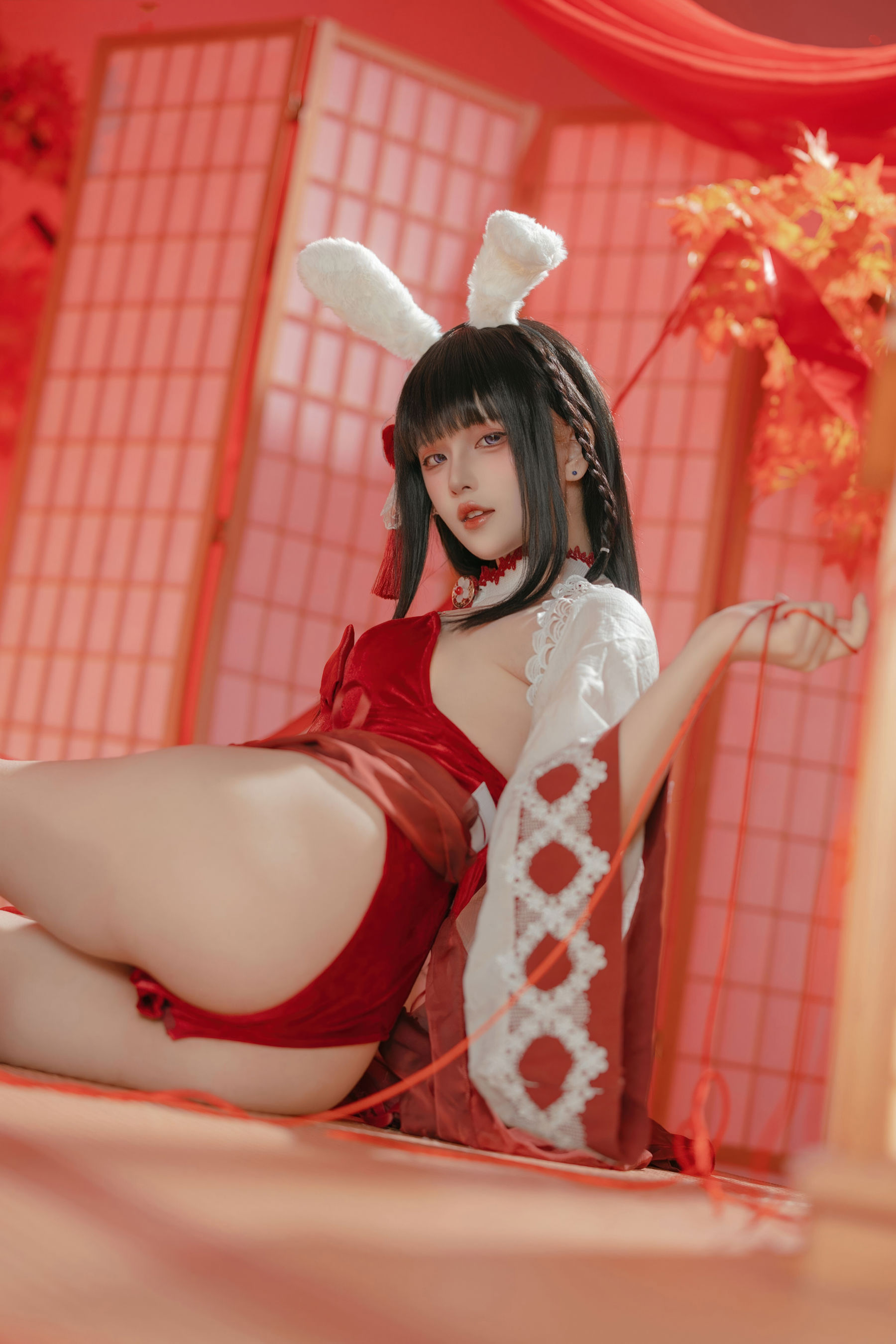 屿鱼 - 碧蓝航线 大山 祈愿的巫女兔/(58P)