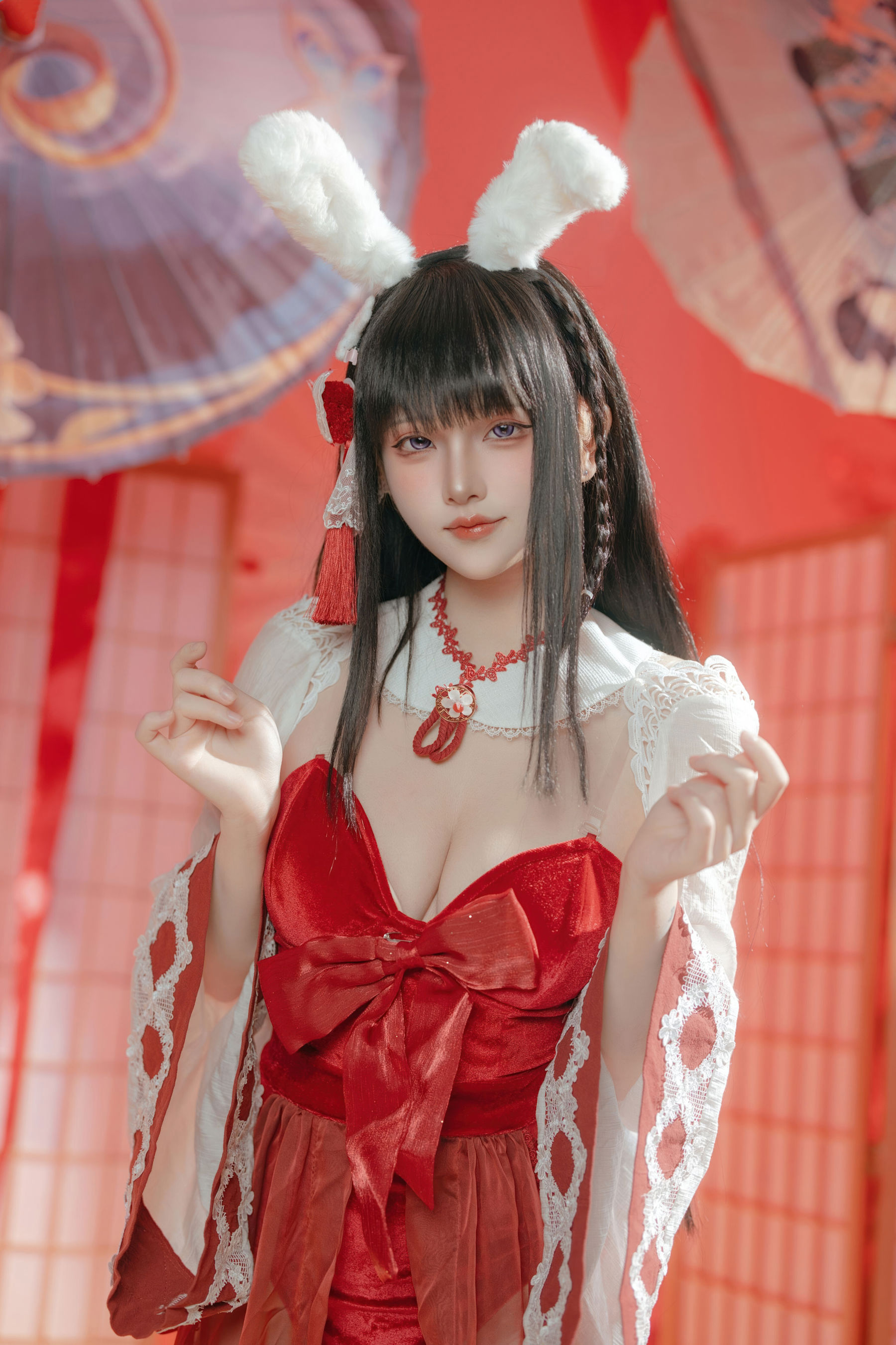 屿鱼 - 碧蓝航线 大山 祈愿的巫女兔/(58P)