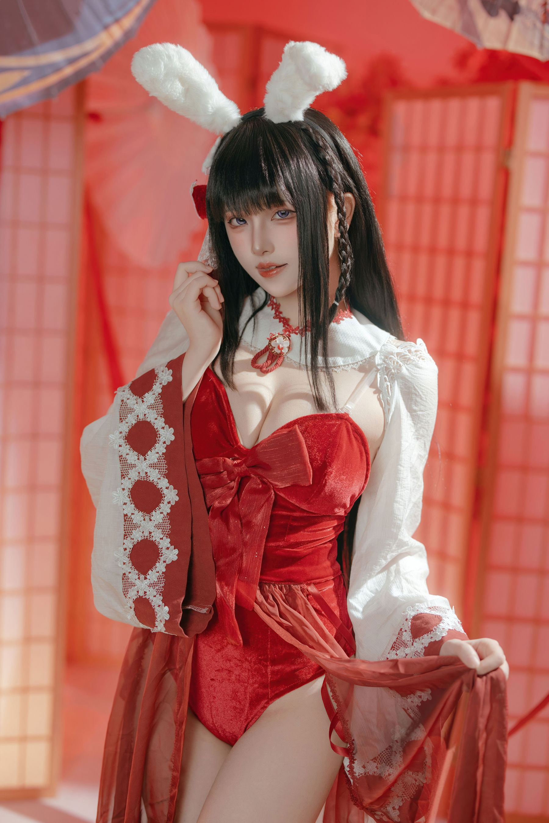屿鱼 - 碧蓝航线 大山 祈愿的巫女兔/(58P)