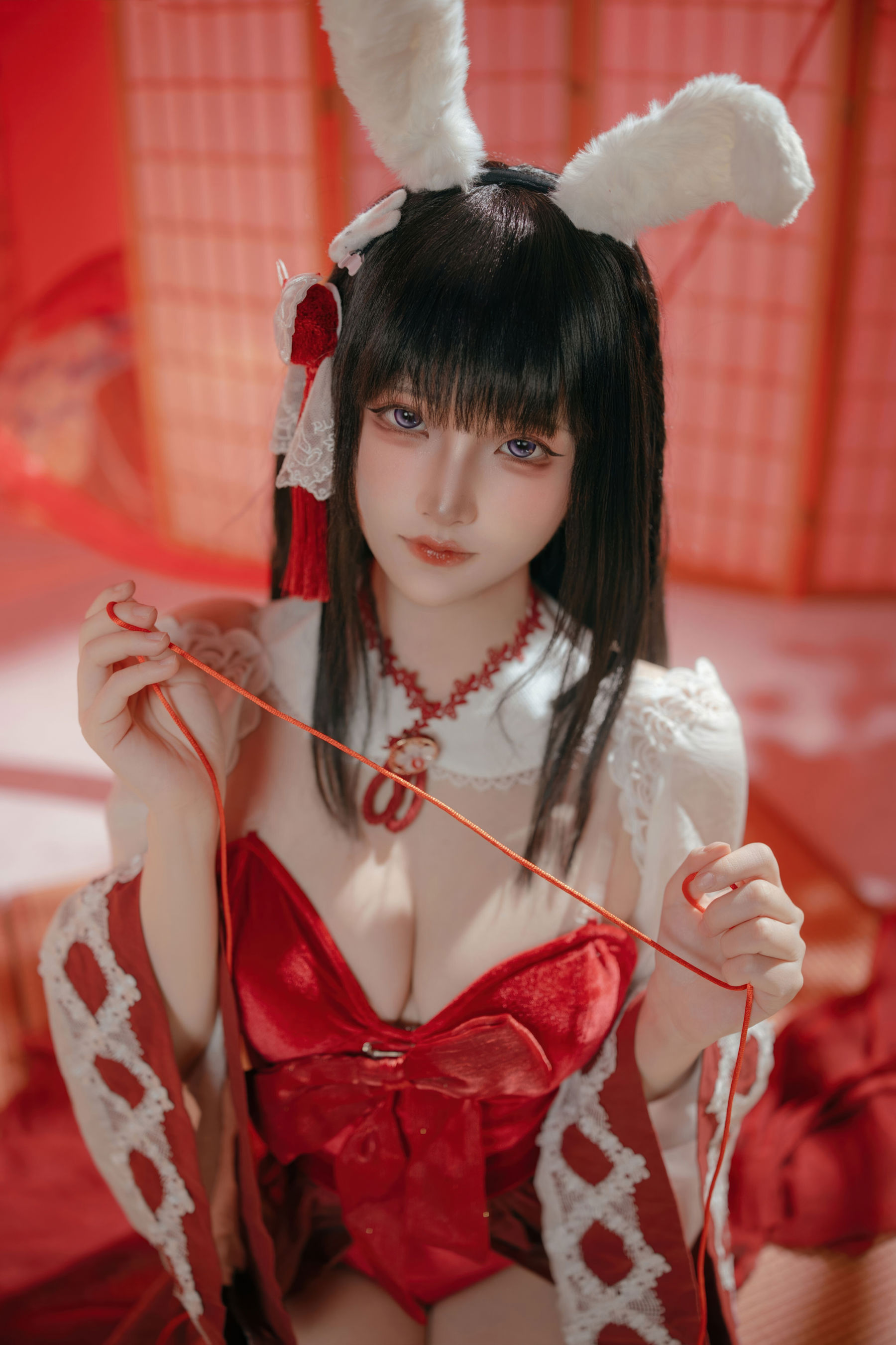 屿鱼 - 碧蓝航线 大山 祈愿的巫女兔/(58P)