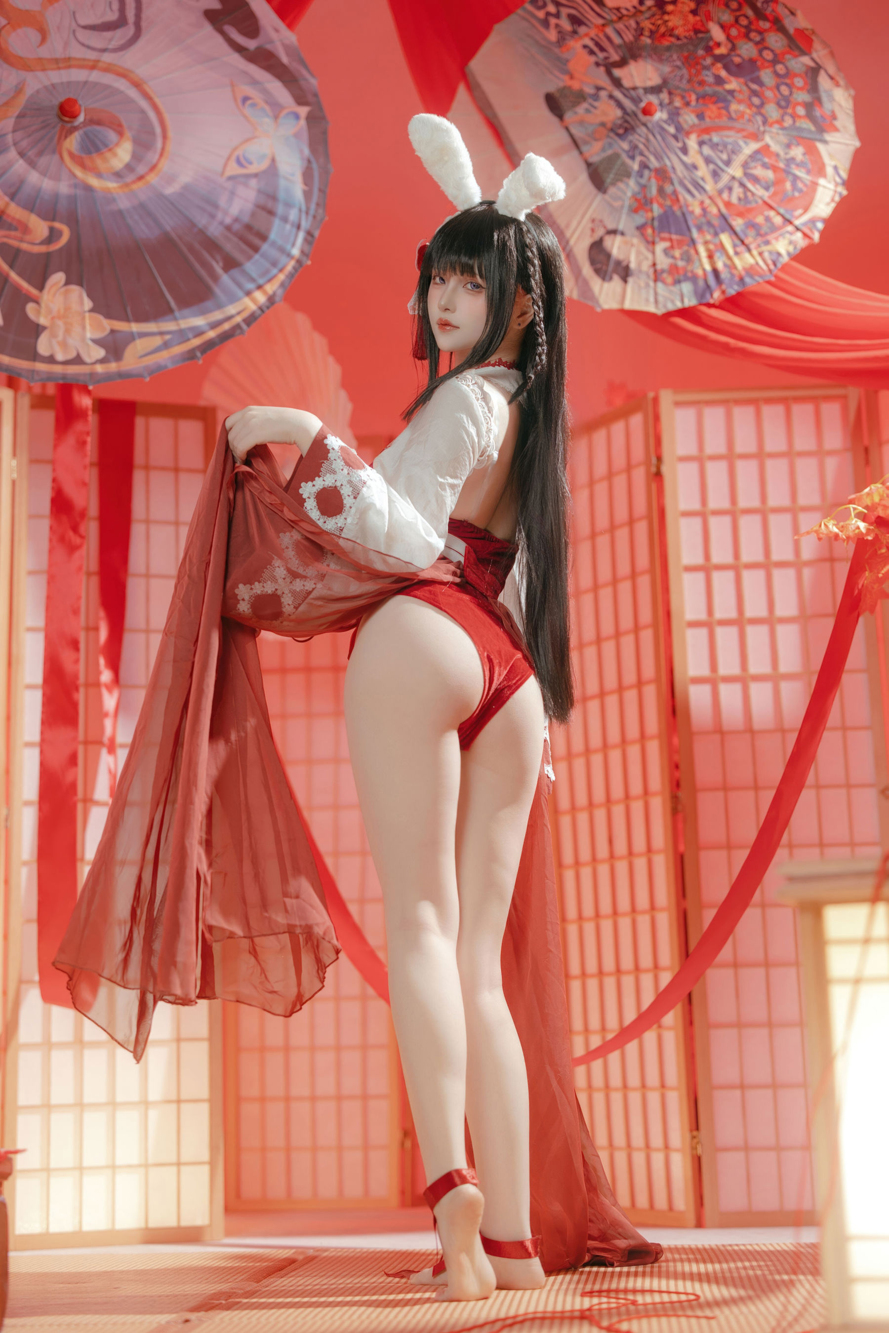 屿鱼 - 碧蓝航线 大山 祈愿的巫女兔/(58P)