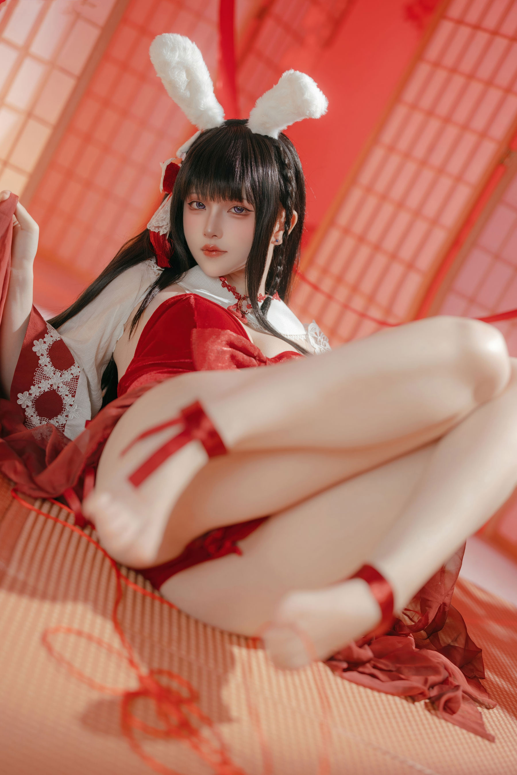 屿鱼 - 碧蓝航线 大山 祈愿的巫女兔/(58P)