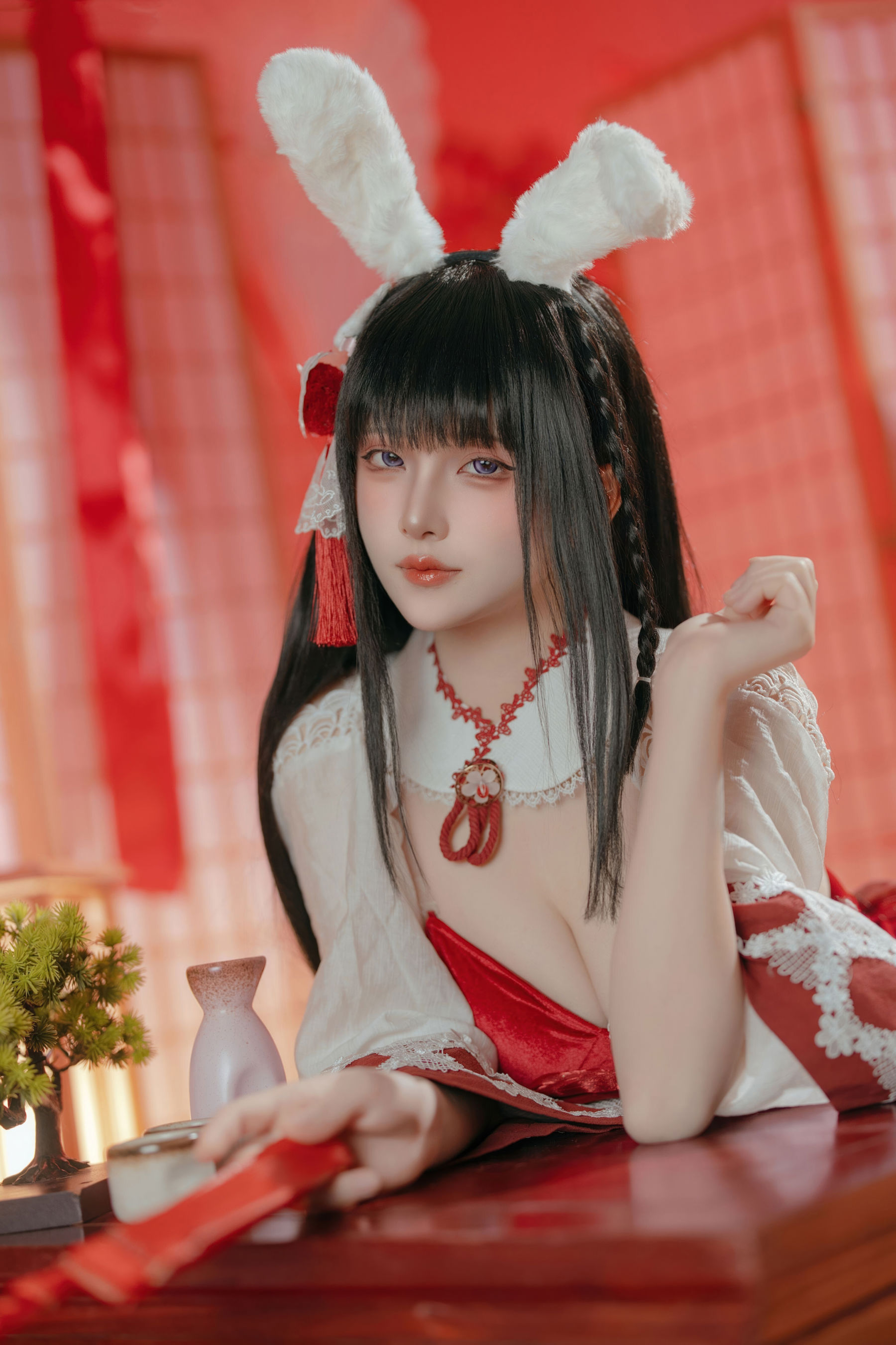 屿鱼 - 碧蓝航线 大山 祈愿的巫女兔/(58P)