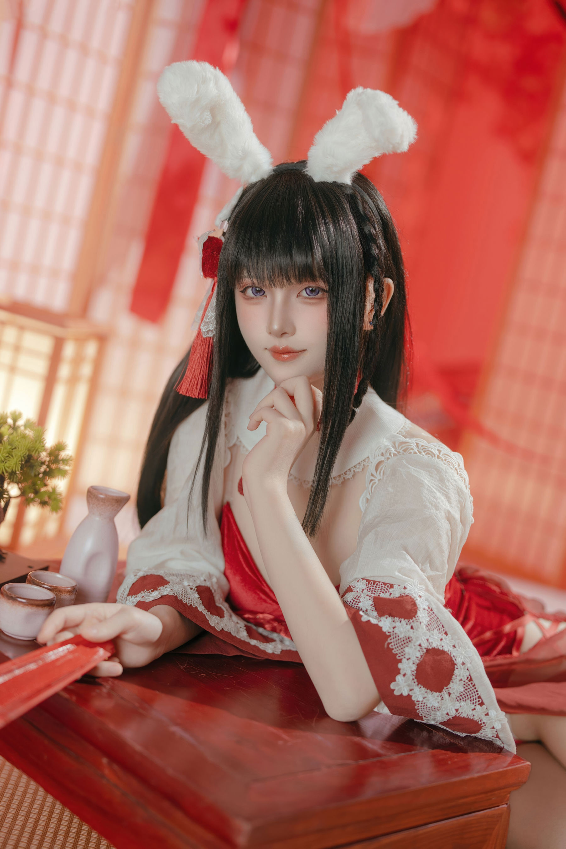 屿鱼 - 碧蓝航线 大山 祈愿的巫女兔/(58P)