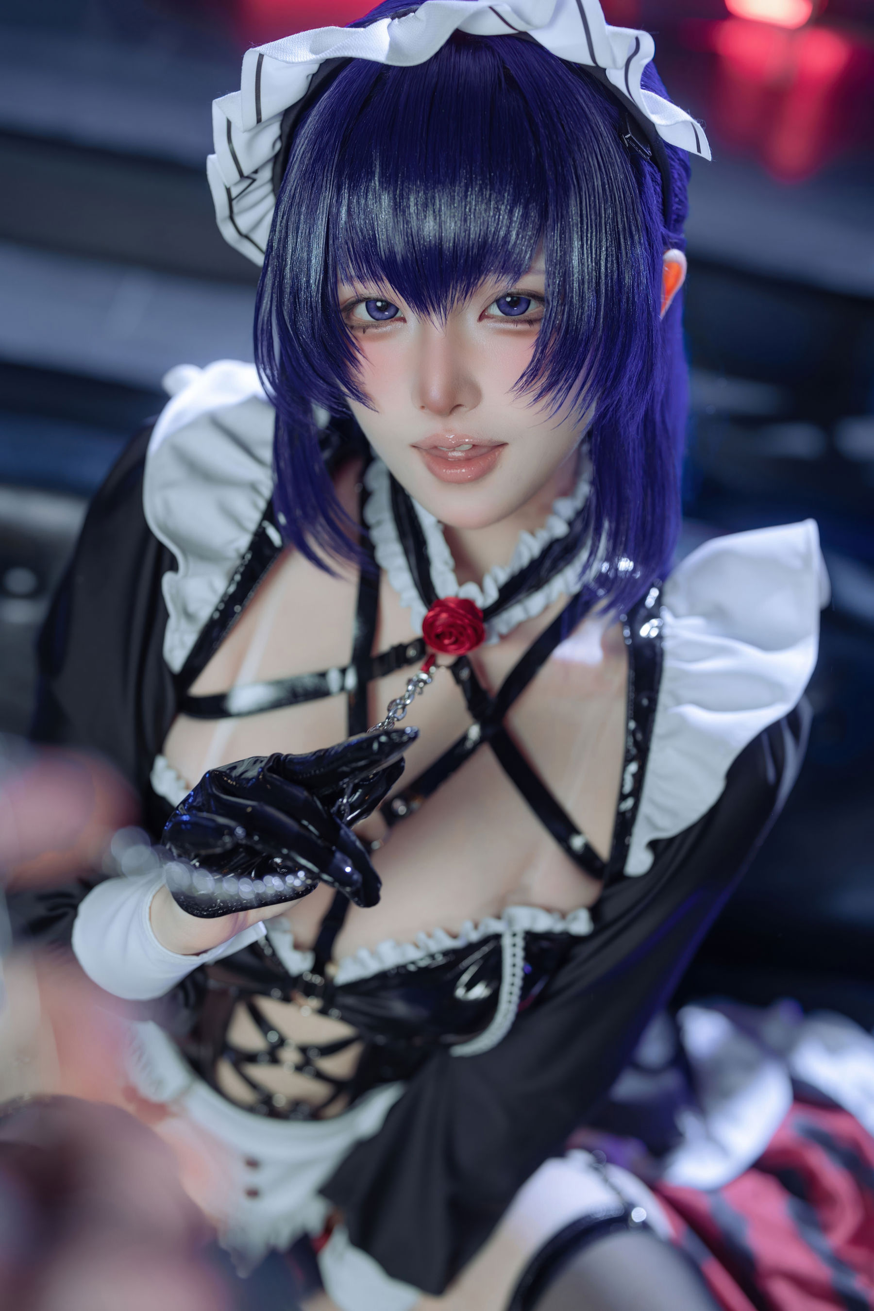 屿鱼 - Nikke胜利女神 米哈拉 咖啡女仆/(80P)