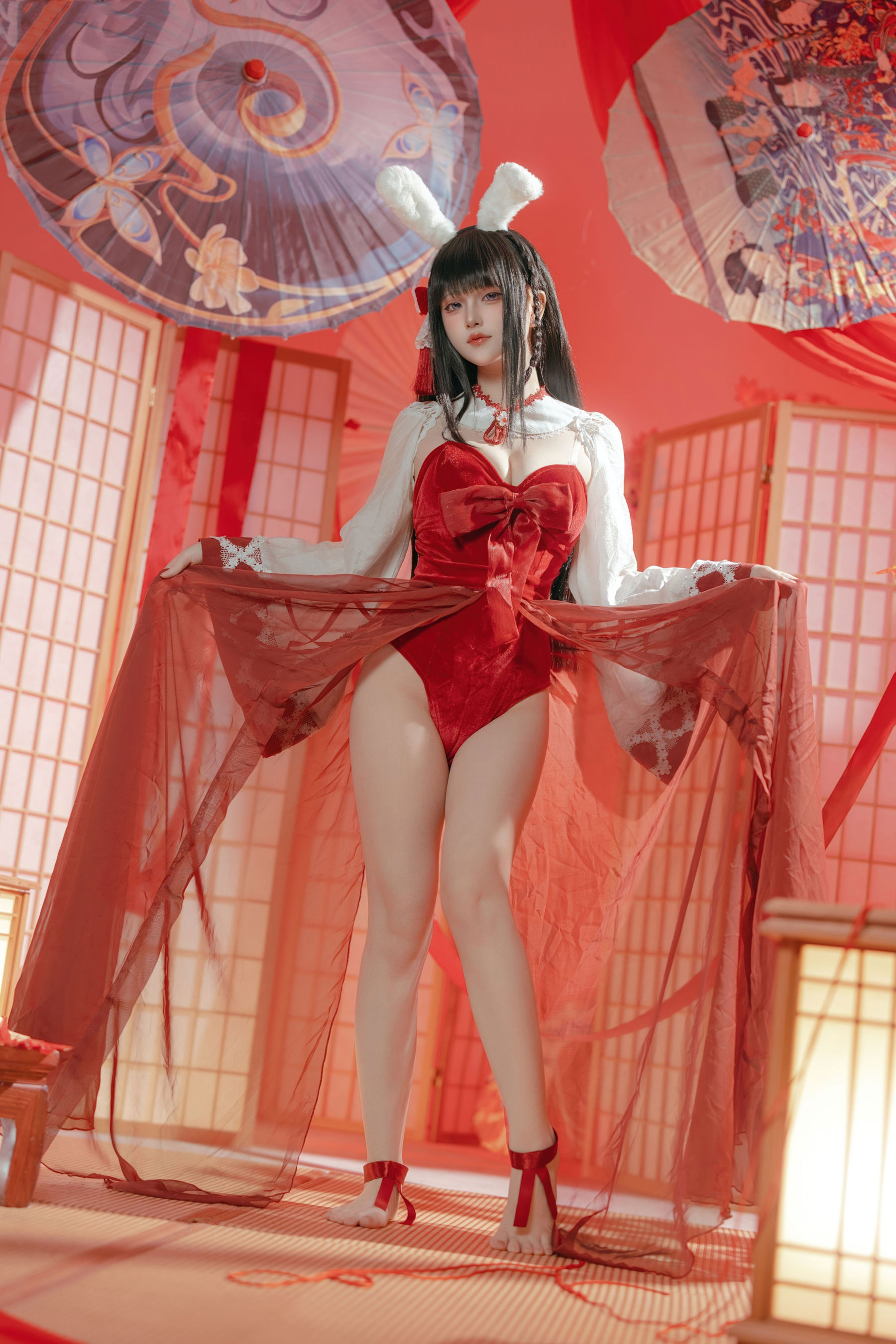 屿鱼 - 碧蓝航线 大山 祈愿的巫女兔/(58P)