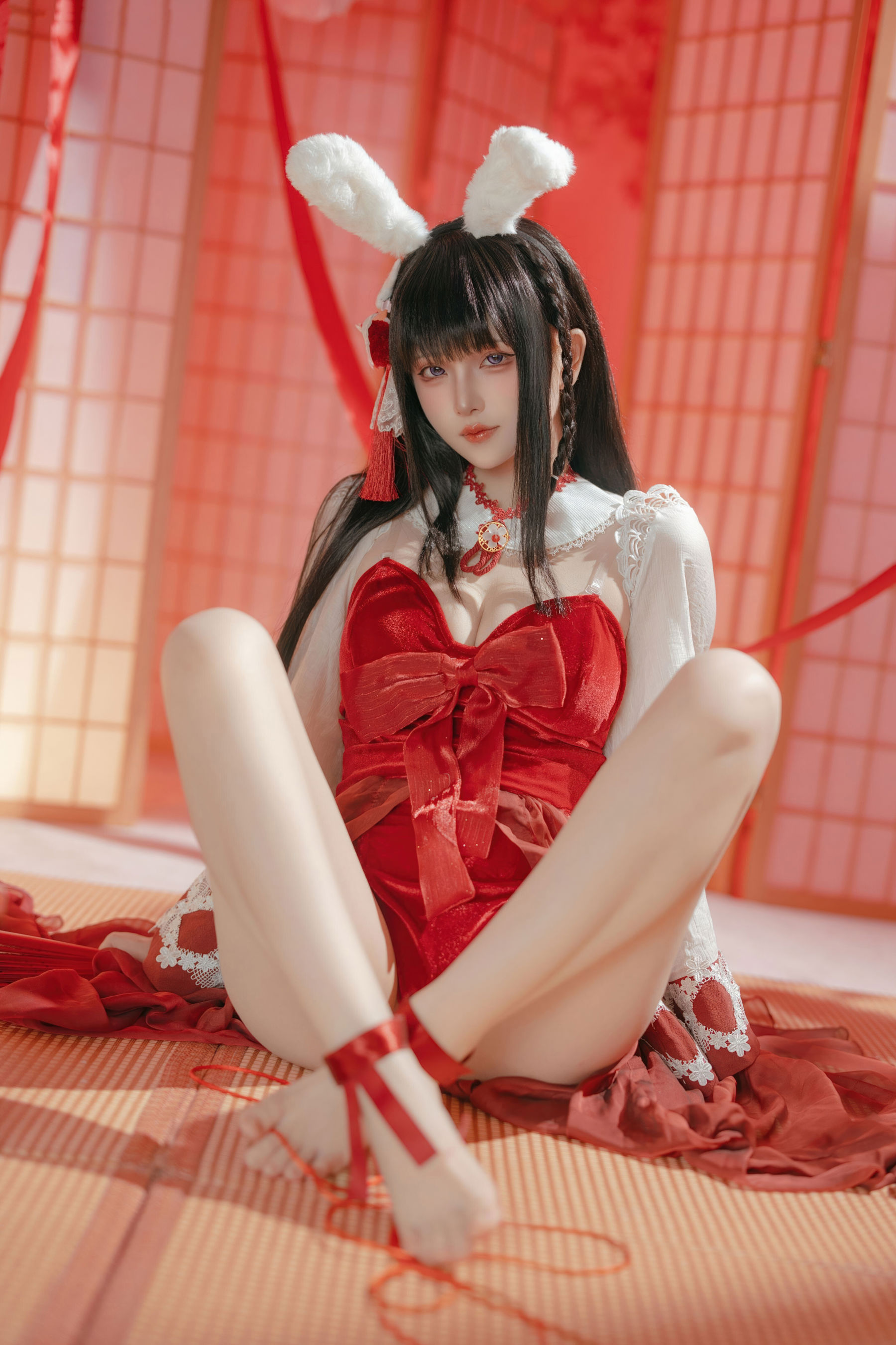 屿鱼 - 碧蓝航线 大山 祈愿的巫女兔/(58P)