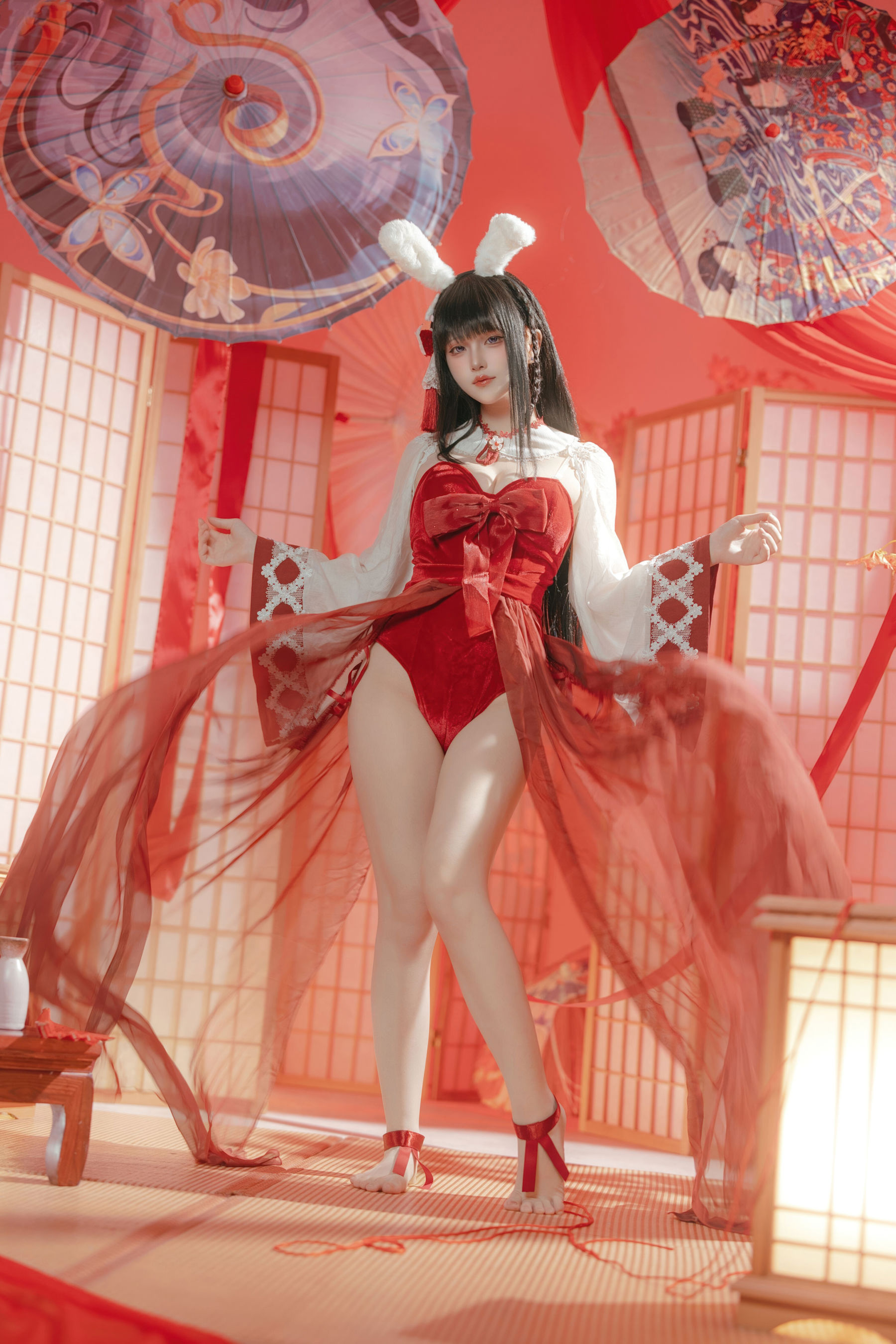屿鱼 - 碧蓝航线 大山 祈愿的巫女兔/(58P)