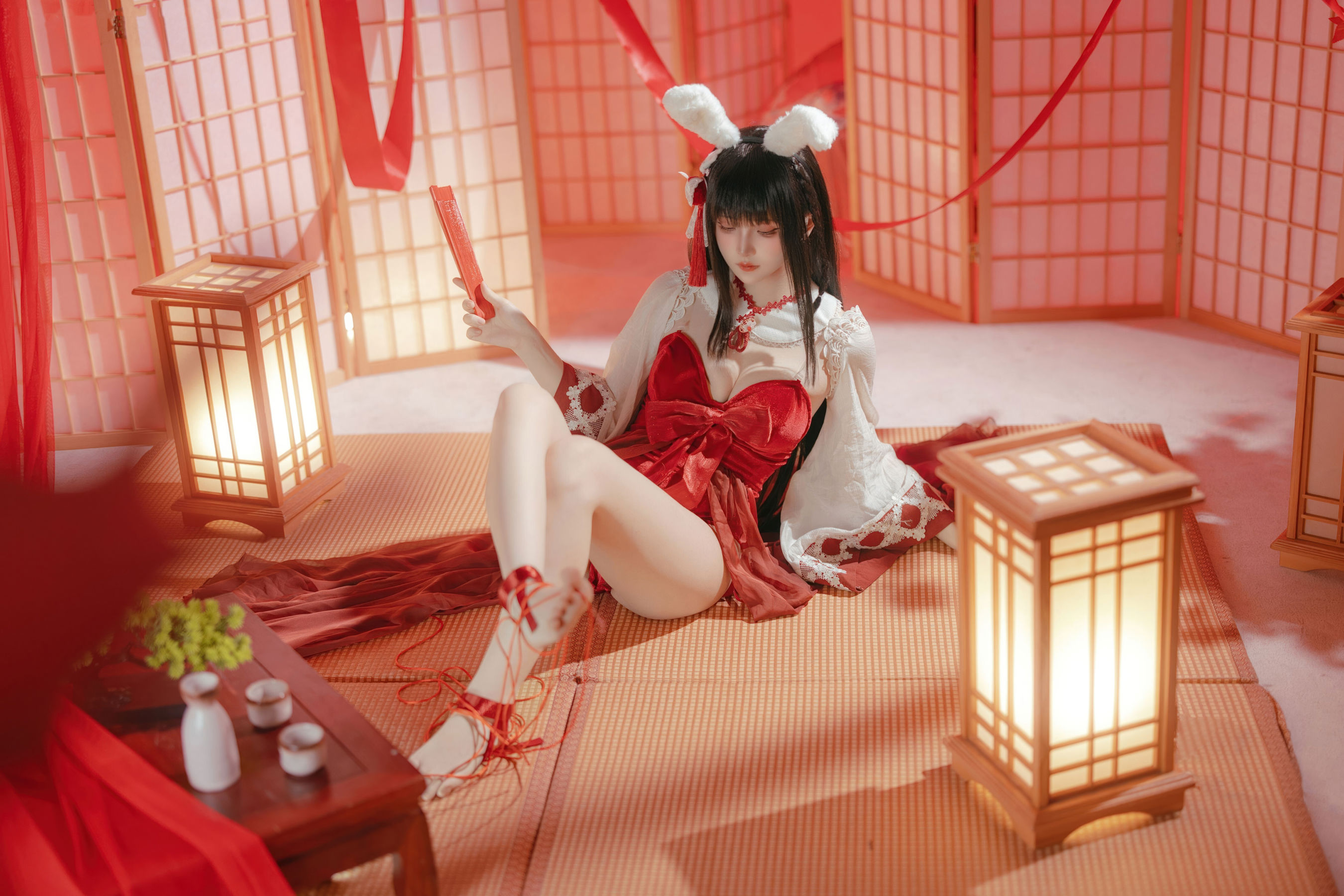 屿鱼 - 碧蓝航线 大山 祈愿的巫女兔/(58P)
