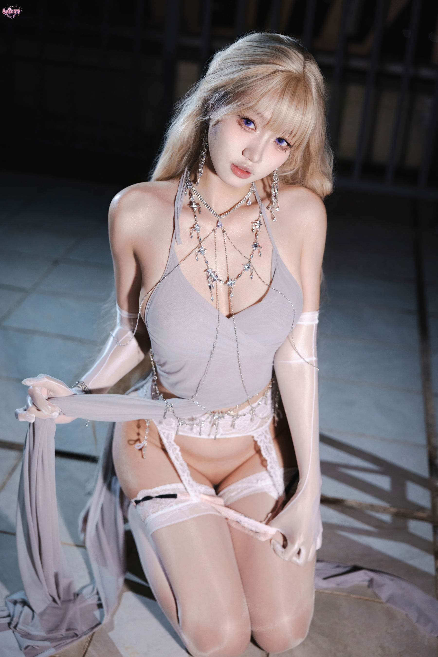 动漫博主 柒柒要乖哦 - 灰姑娘 辛德瑞拉同人晚礼裙/(97P)
