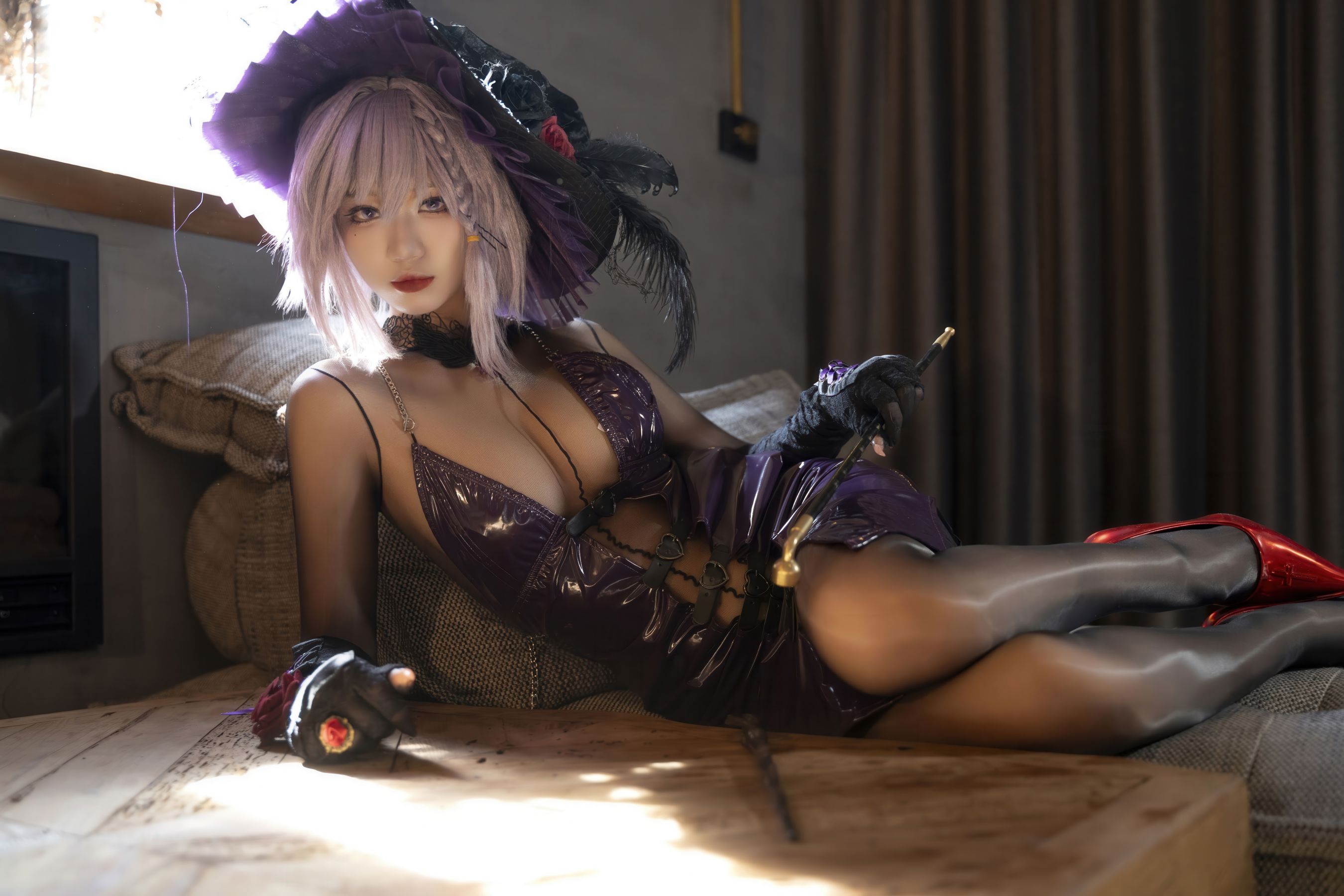 动漫博主 柒柒要乖哦 - 魔女契约/(108P)