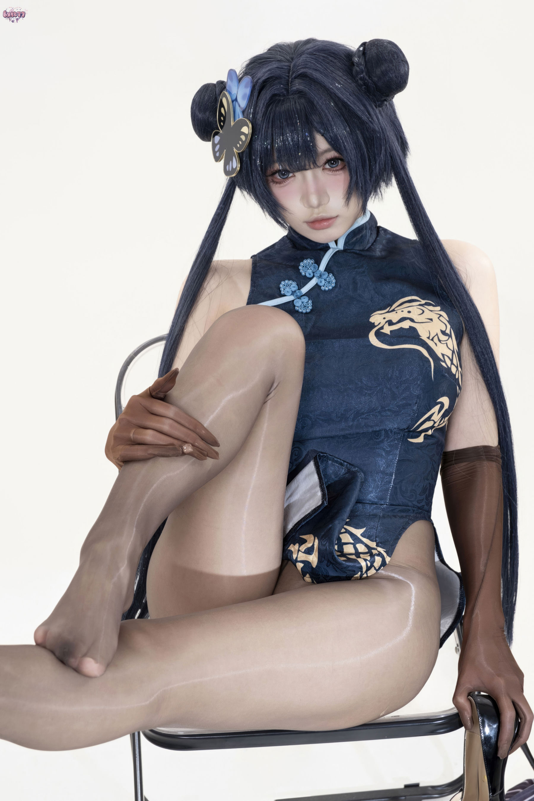 动漫博主 柒柒要乖哦 - 蔚蓝档案 妃咲 原皮/(97P)