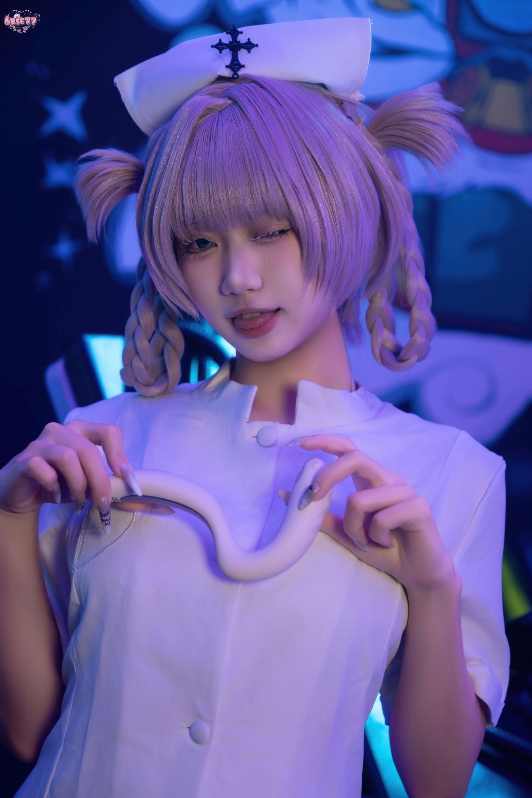 动漫博主 柒柒要乖哦 - 彻夜之歌 护士服小荠/(100P)